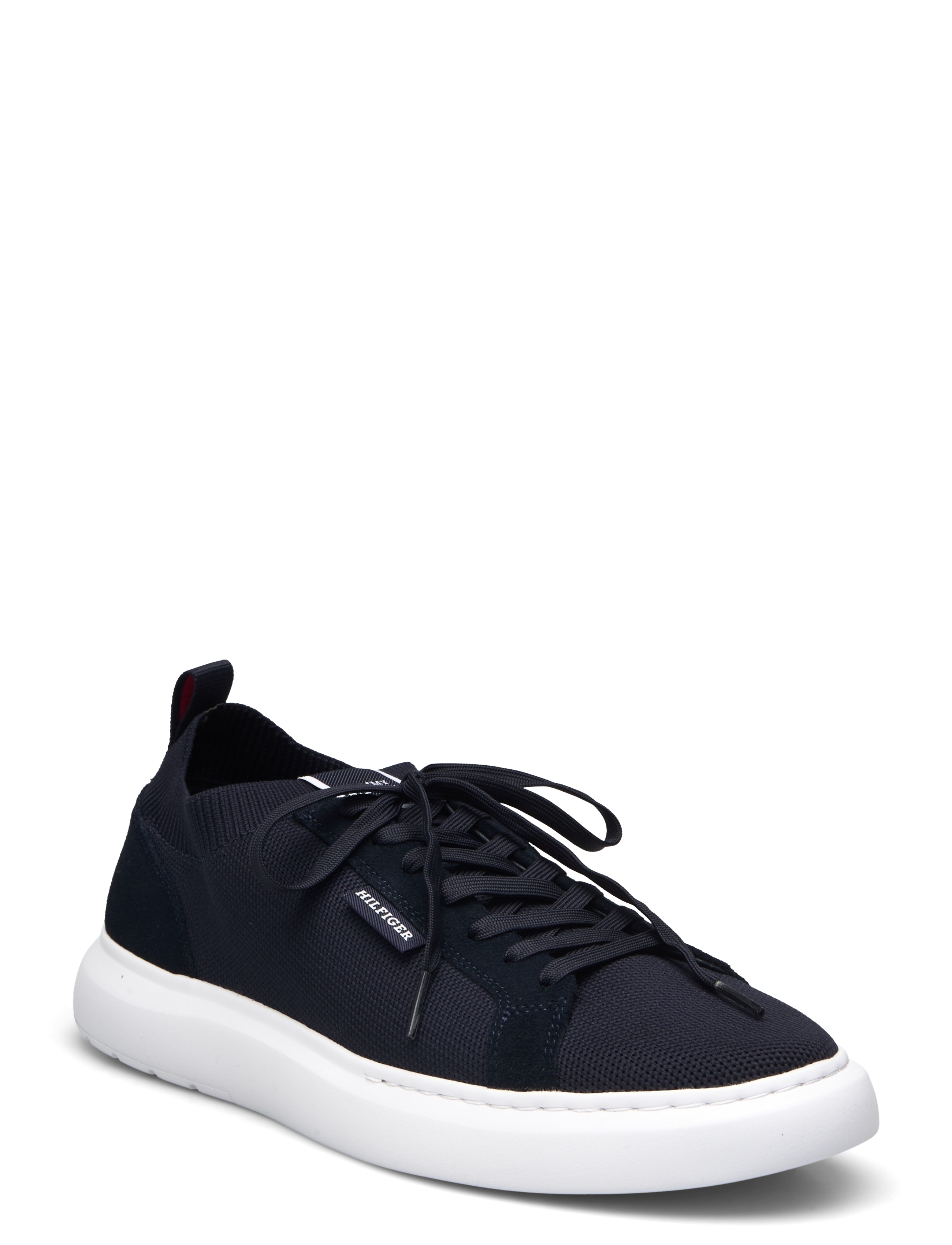 Tommy Hilfiger LIGHT CUPSOLE KNIT SEASONAL - Sneakers - DESERT SKY / navy