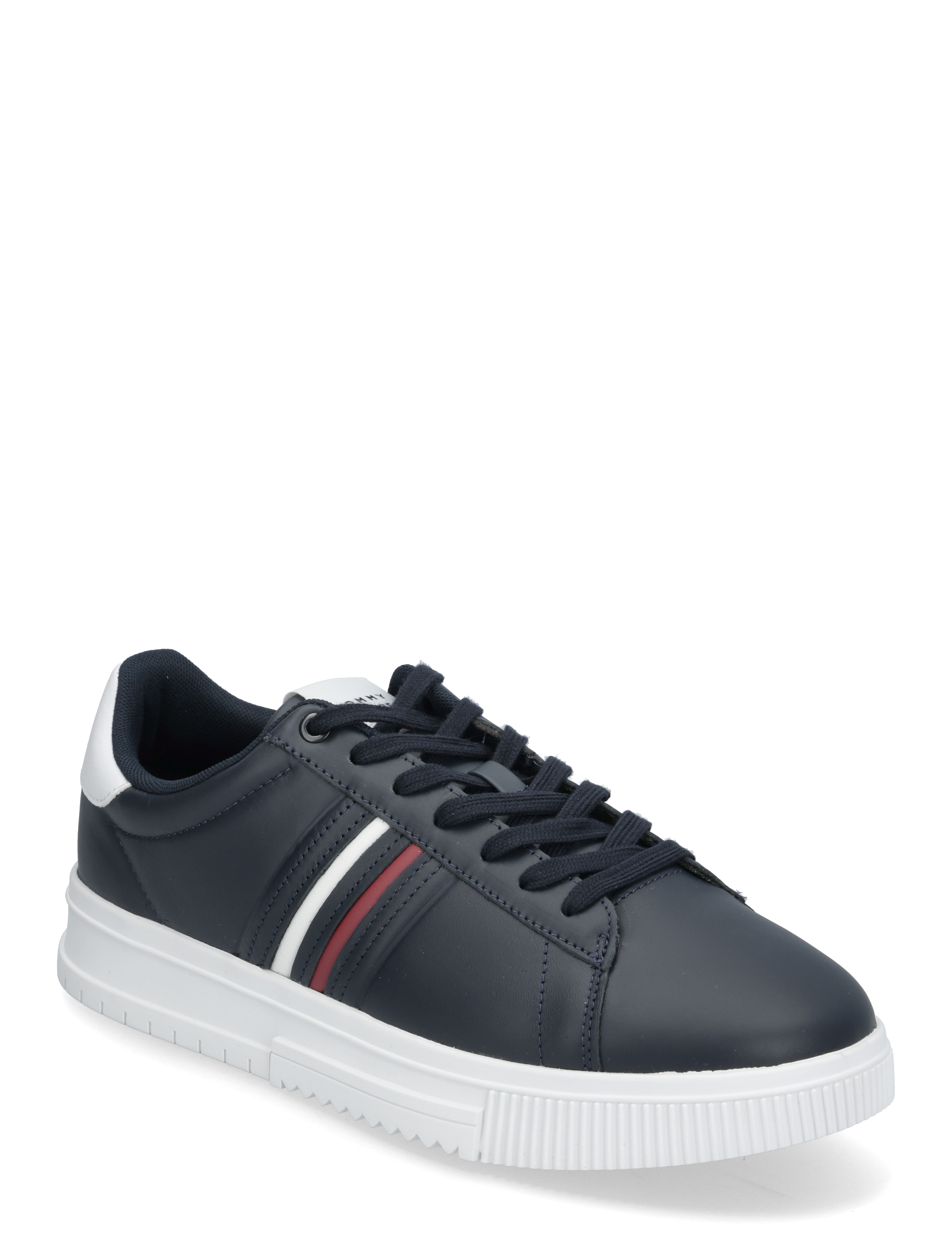Tommy Hilfiger MODERN CUPSOLE STRIPES LTH - Tommy Hilfiger - DESERT SKY / navy
