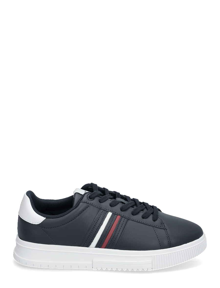 Tommy Hilfiger - MODERN CUPSOLE STRIPES LTH - niedriger schnitt - desert sky - 1