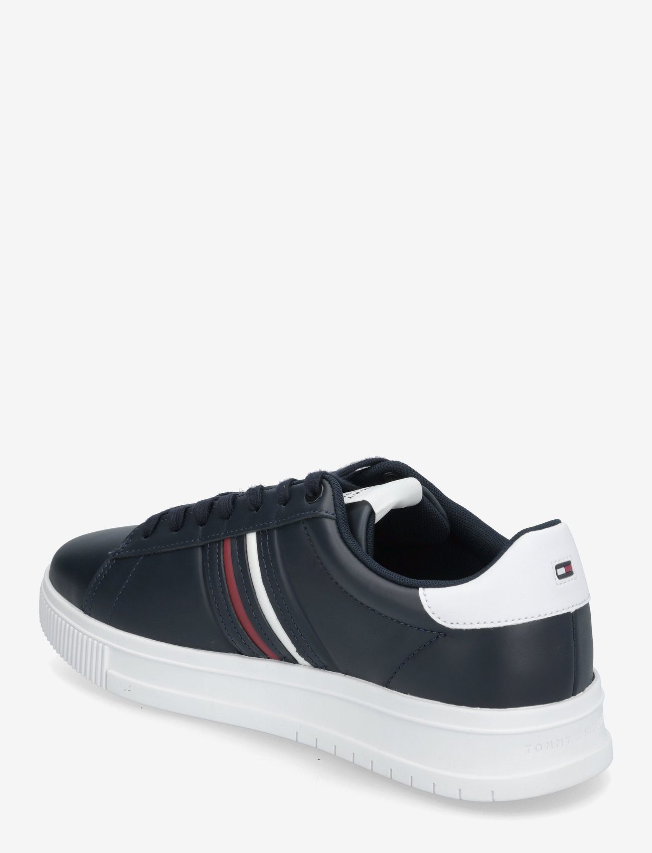 Tommy Hilfiger - MODERN CUPSOLE STRIPES LTH - lave sneakers - desert sky - 2