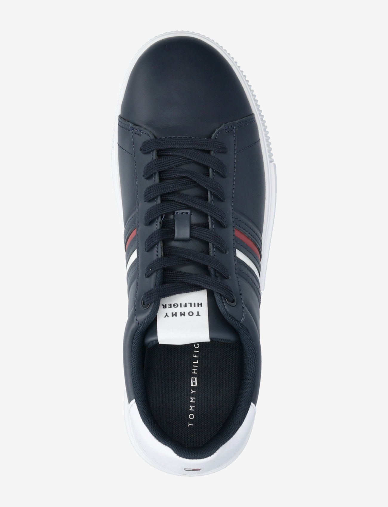 Tommy Hilfiger - MODERN CUPSOLE STRIPES LTH - lave sneakers - desert sky - 3