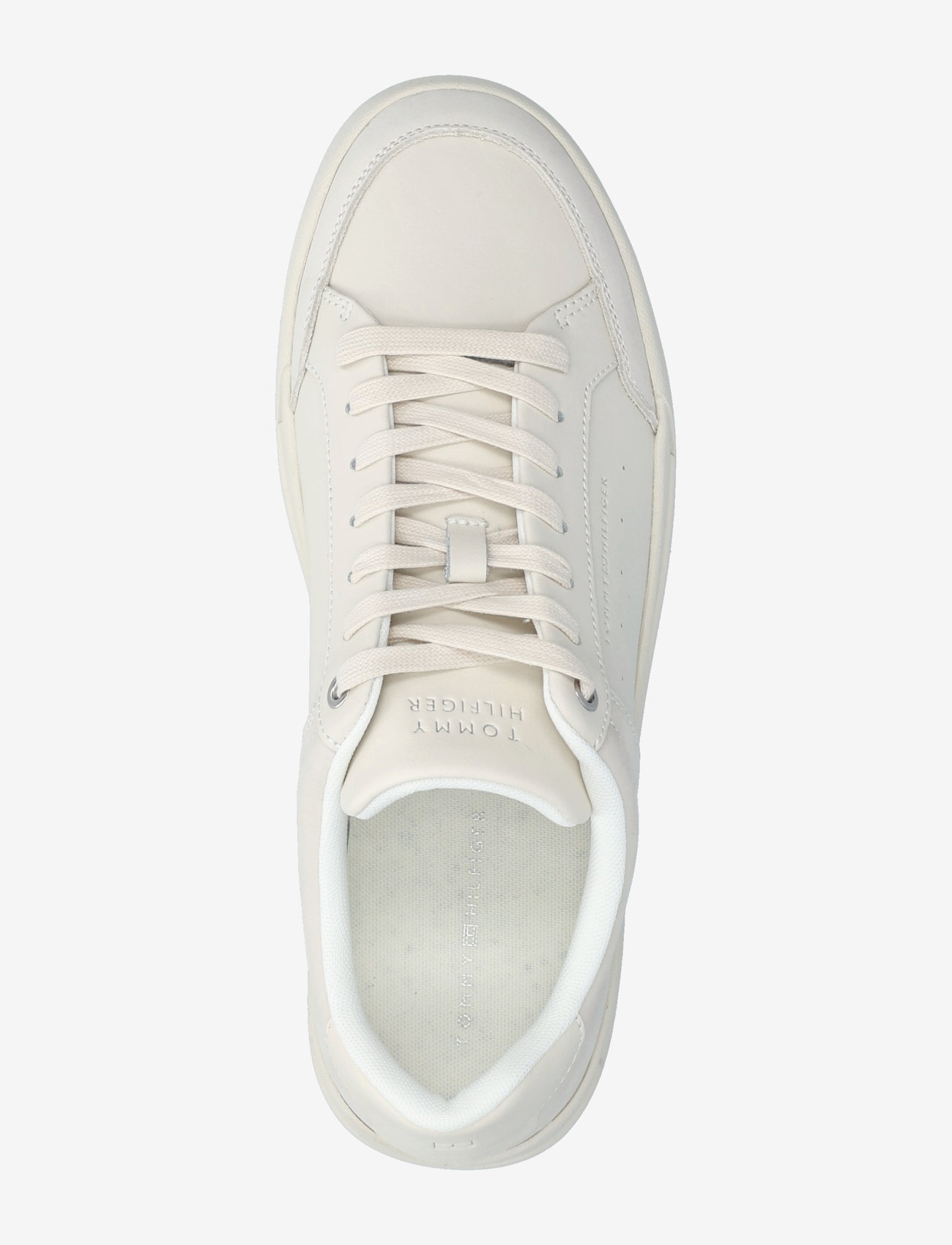 Tommy Hilfiger - TH COURT MIX LTH NUBUCK - niedriger schnitt - alabaster - 3