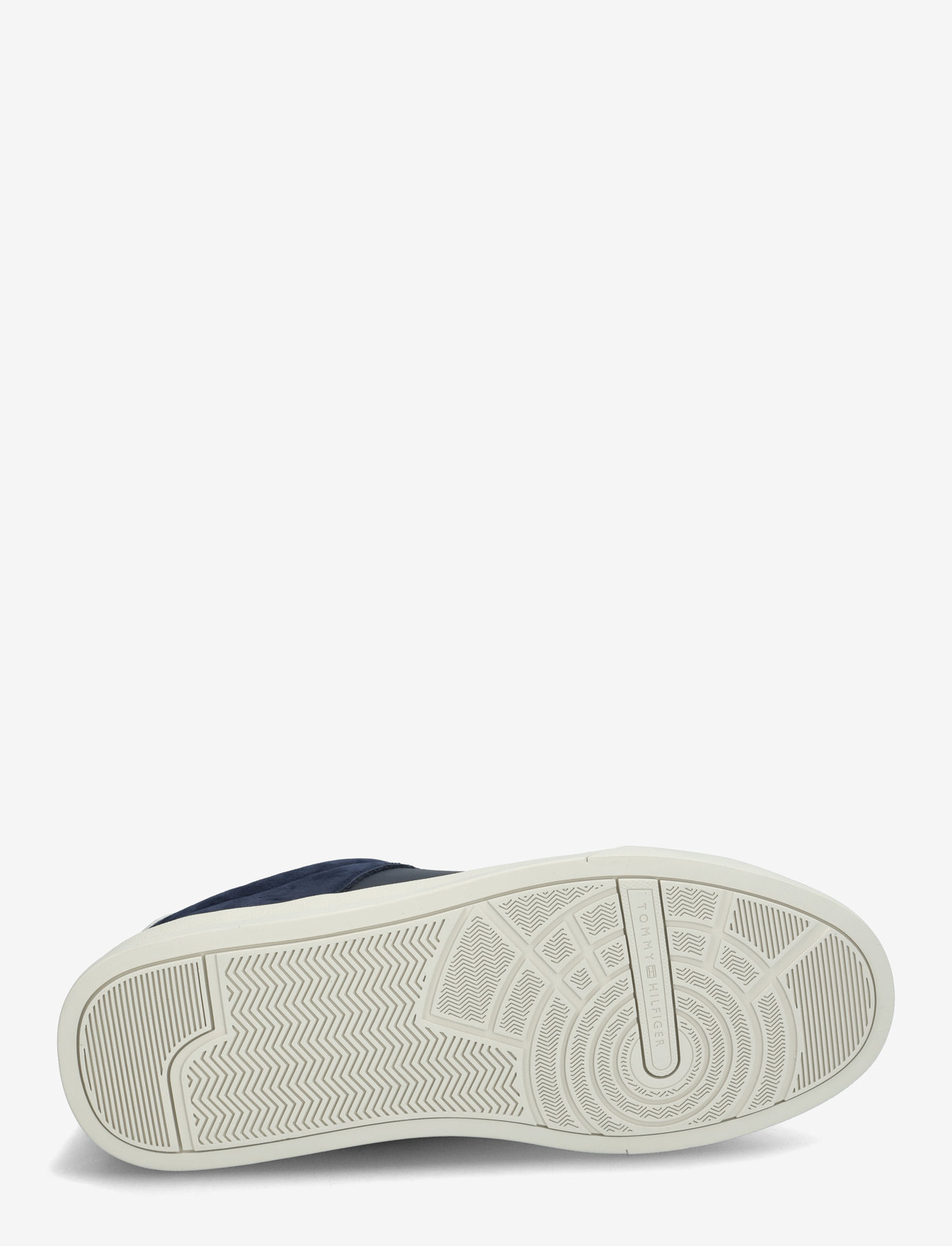 Tommy Hilfiger - TH COURT MIX LTH NUBUCK - low tops - space blue - 4