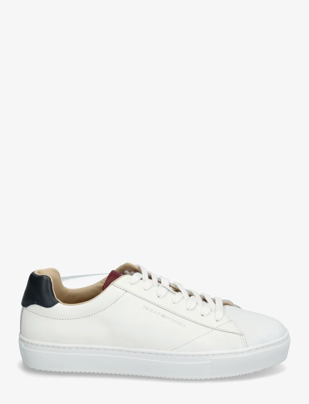 Tommy Hilfiger - PREMIUM CUPSOLE LEATHER - madala säärega tossud - white/desert sky - 2
