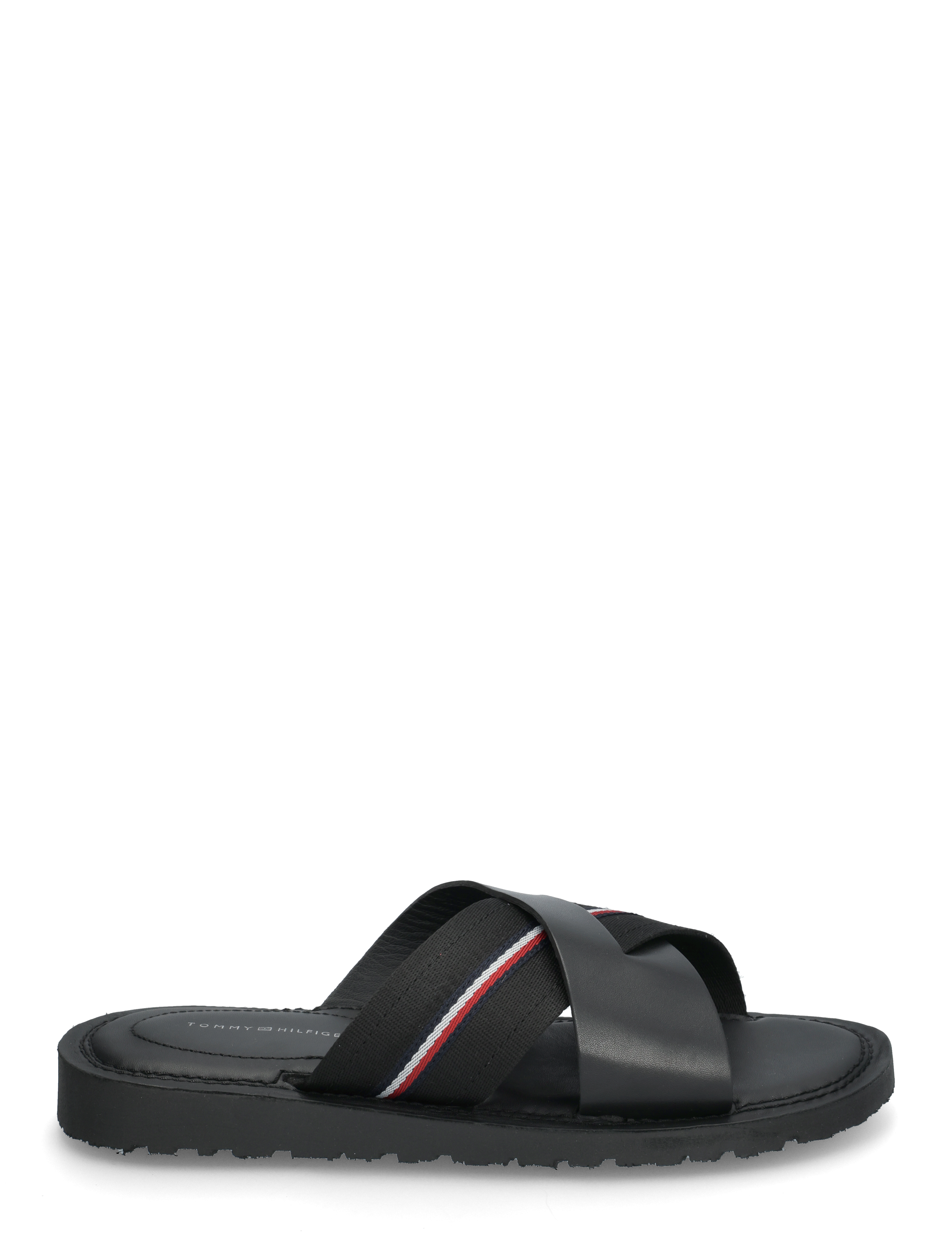 Tommy Hilfiger - CORE HILFIGER LH CRISS C SANDAL - urlaubsfavoriten - black - 1