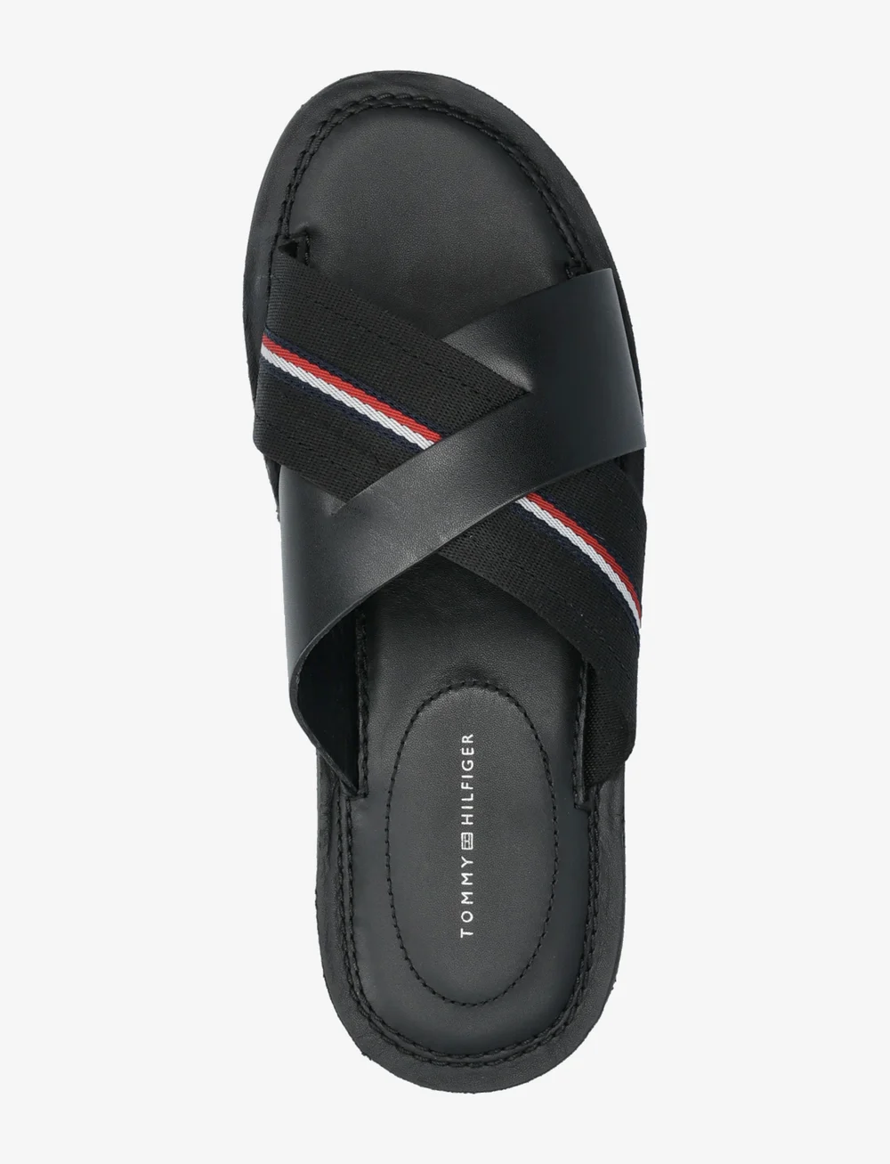 Tommy Hilfiger - CORE HILFIGER LH CRISS C SANDAL - shoppa efter tillfälle - black - 3