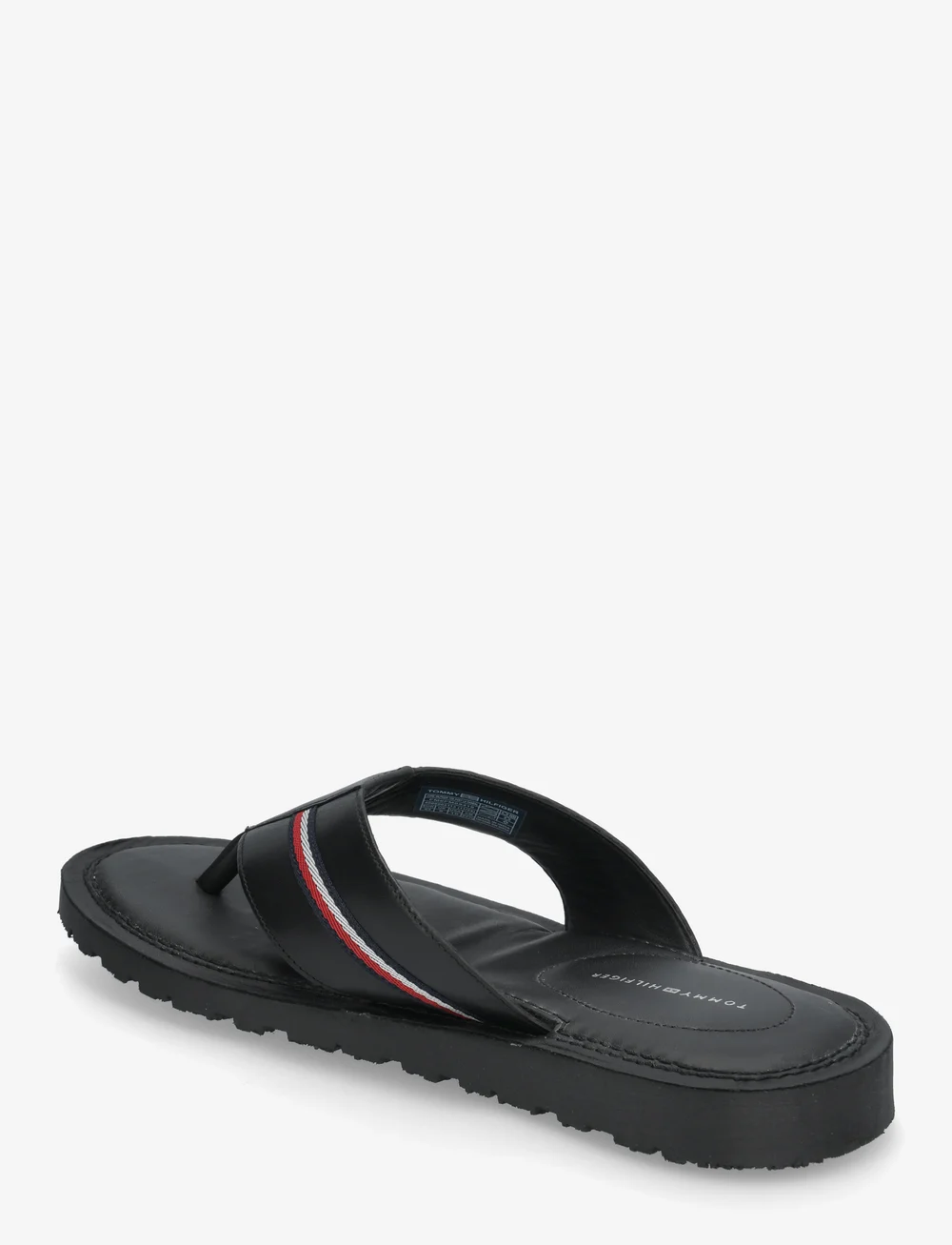 Tommy Hilfiger - CORE HILFIGER TOE POST LH SANDAL - shoppa efter tillfälle - black - 2
