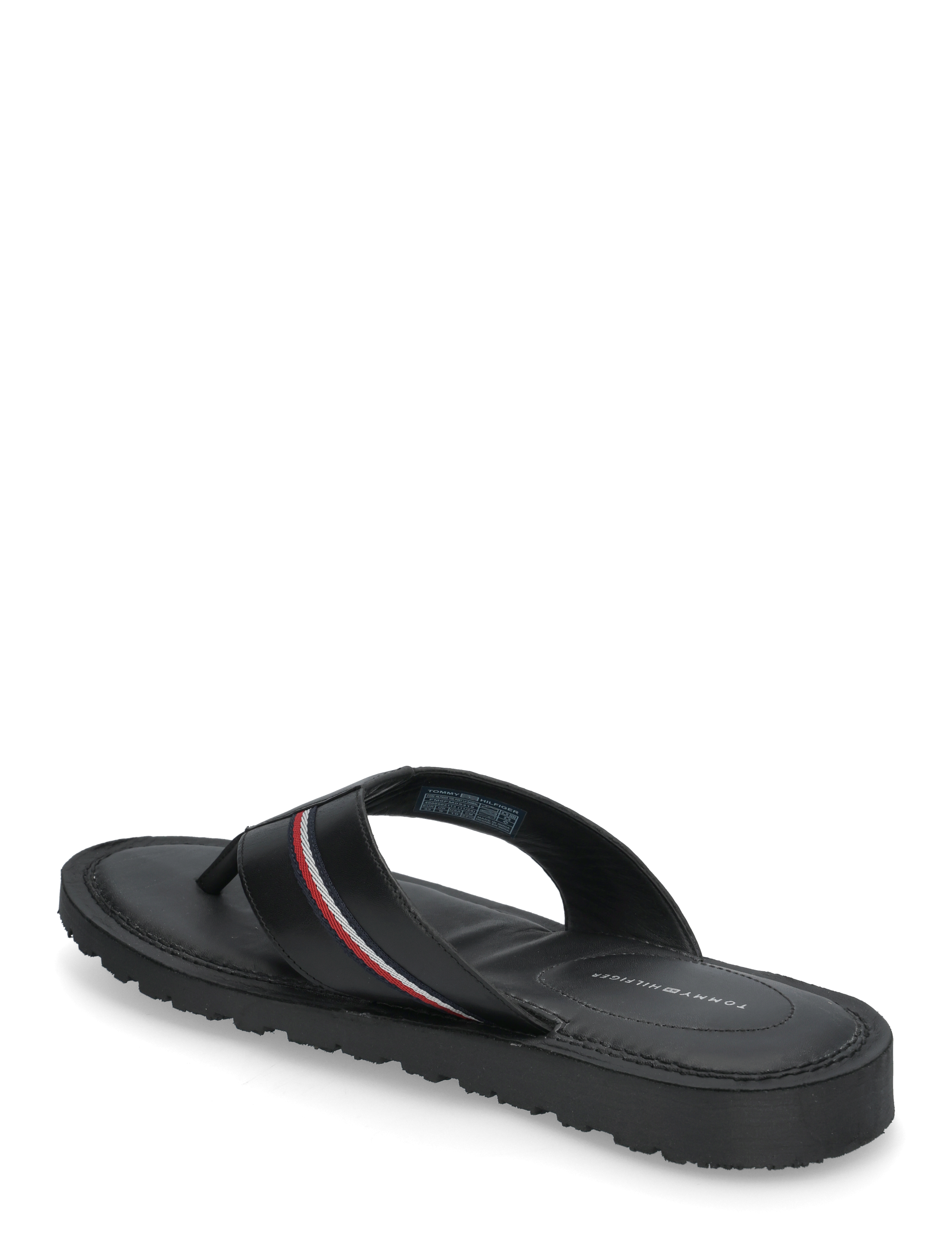 Tommy Hilfiger - CORE HILFIGER TOE POST LH SANDAL - urlaubsfavoriten - black - 2