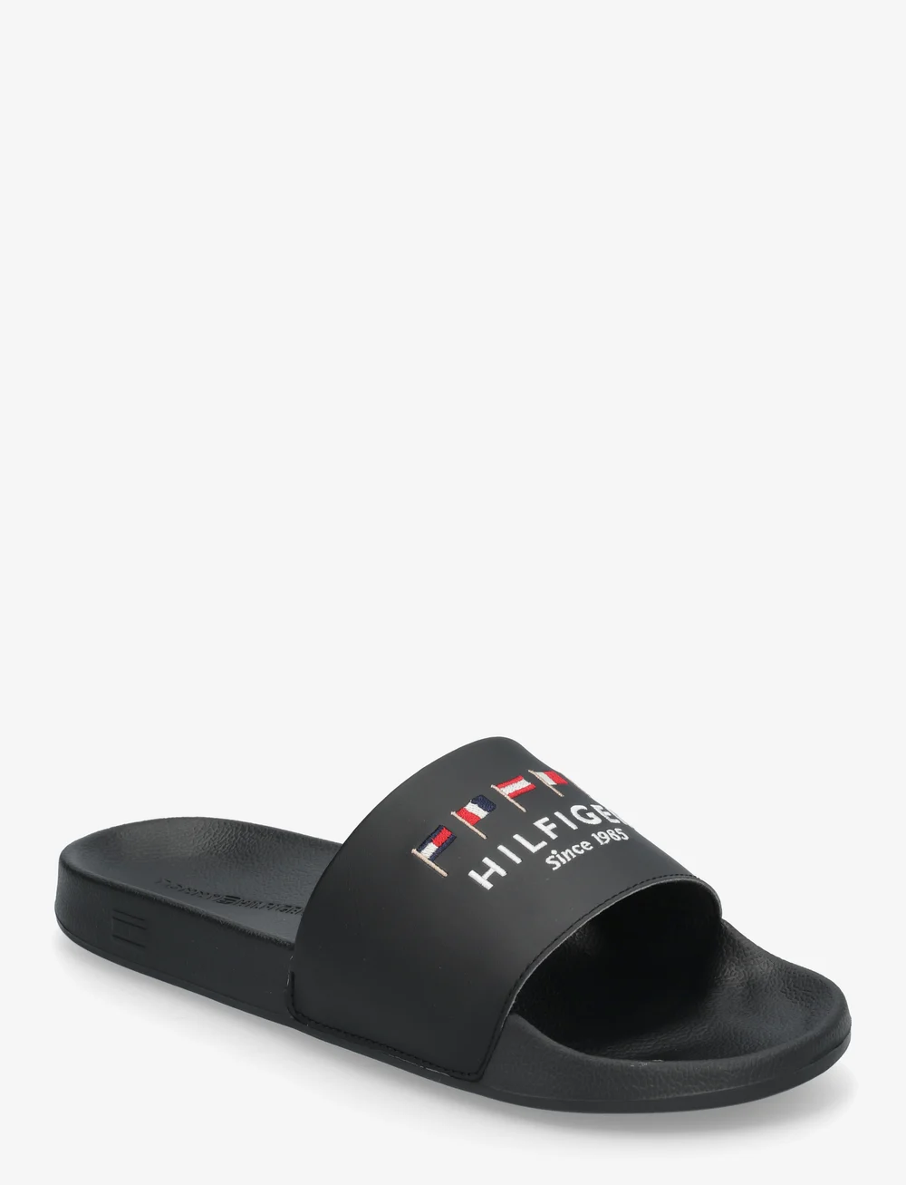 Tommy Hilfiger - HILFIGER FLAGS POOL SLIDE - shop by occasion - black - 0