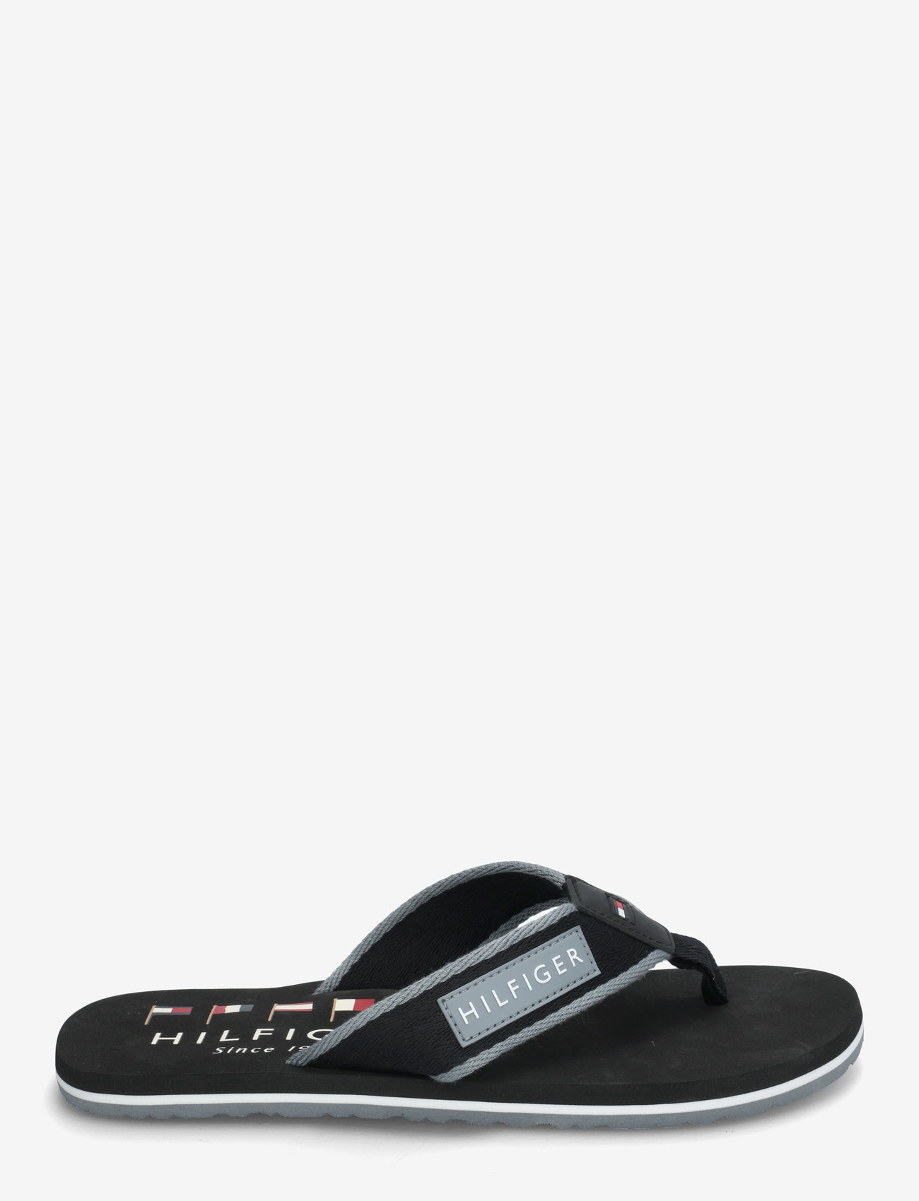Tommy Hilfiger - PATCH HILFIGER BEACH SANDAL - män - black - 1