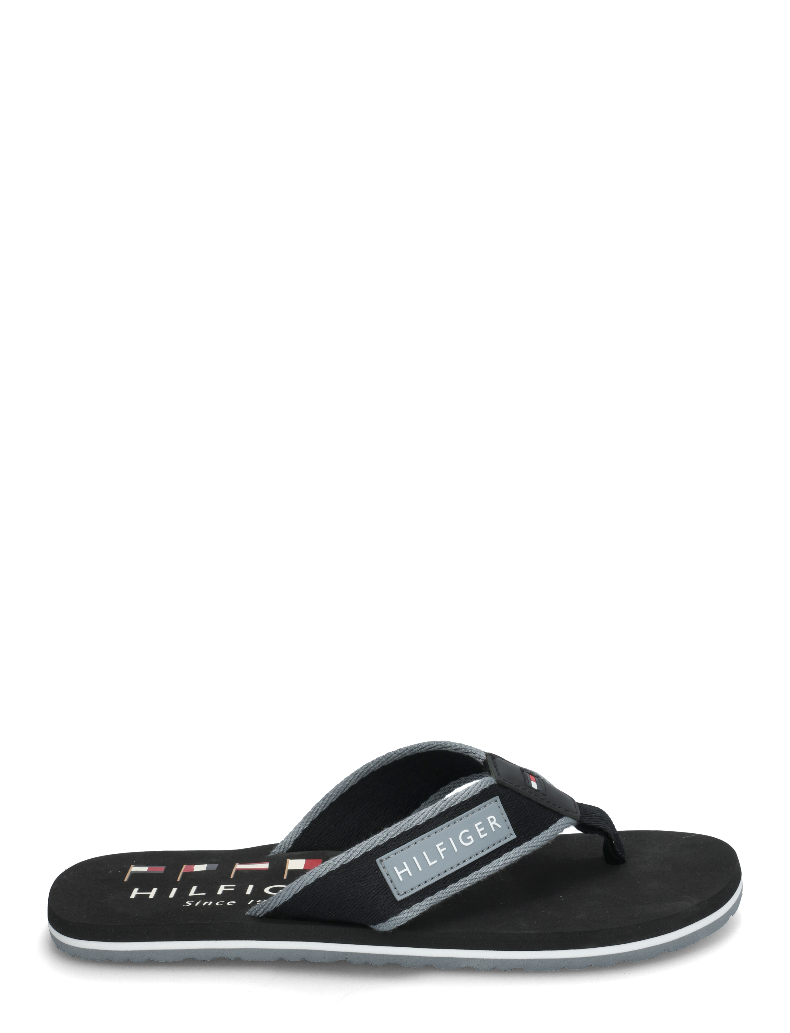 Tommy Hilfiger - PATCH HILFIGER BEACH SANDAL - black - 1