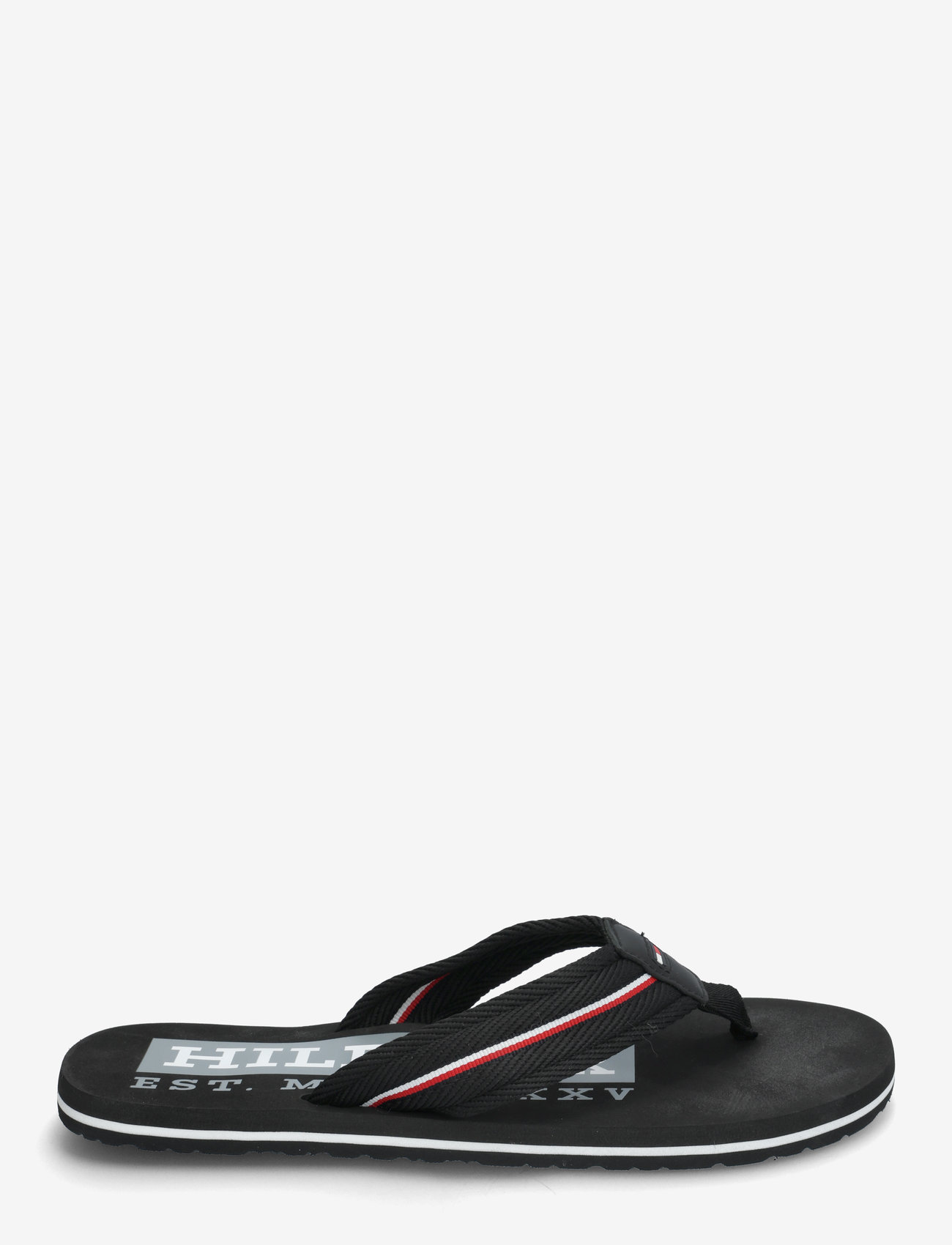 Tommy Hilfiger - CORPORATE HILFIGER BEACH SANDAL - nach anlass kaufen - black - 1