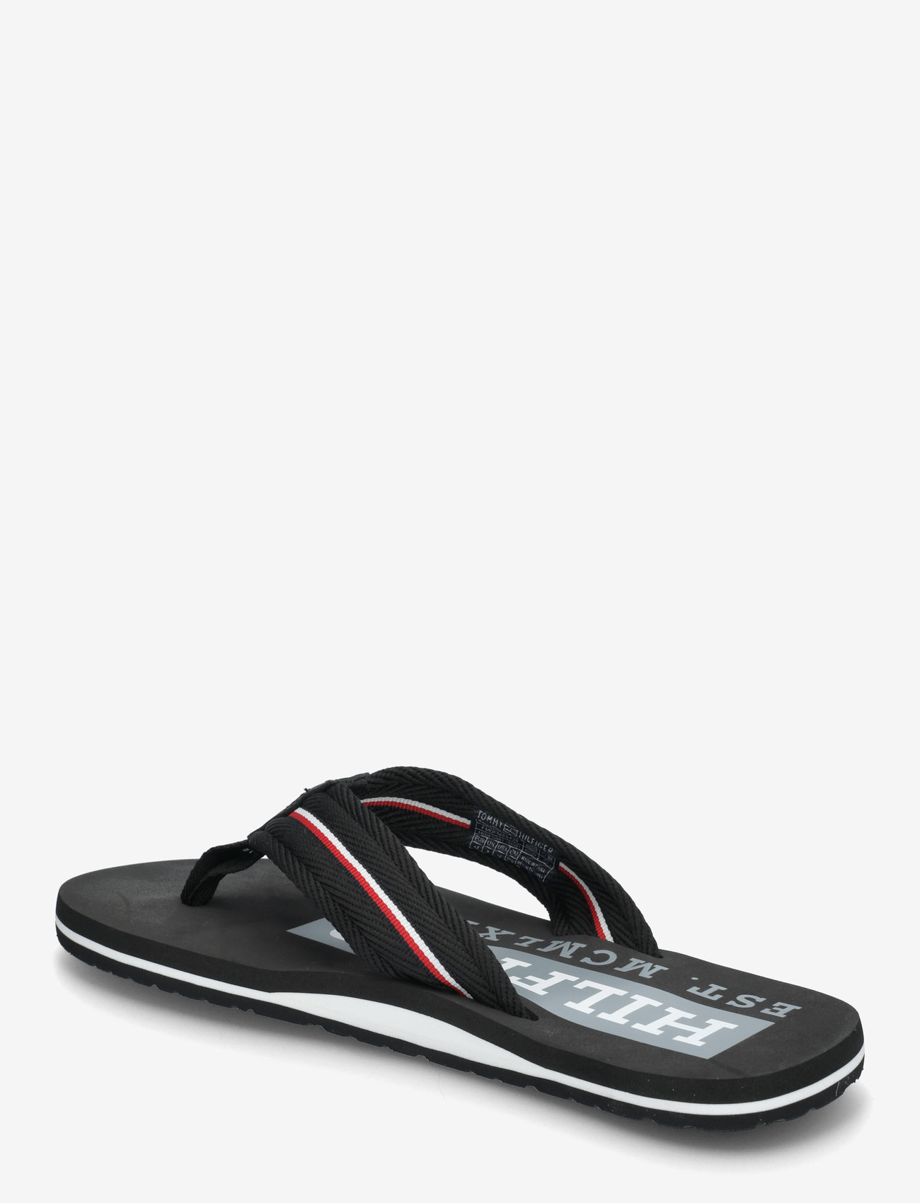 Tommy Hilfiger - CORPORATE HILFIGER BEACH SANDAL - nach anlass kaufen - black - 2