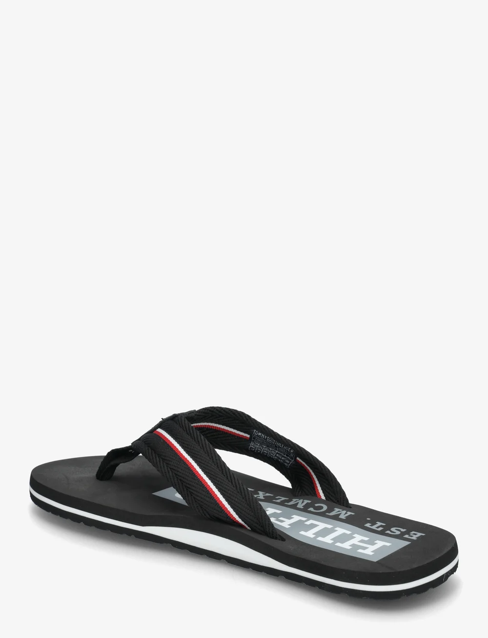 Tommy Hilfiger - CORPORATE HILFIGER BEACH SANDAL - shoppa efter tillfälle - black - 2
