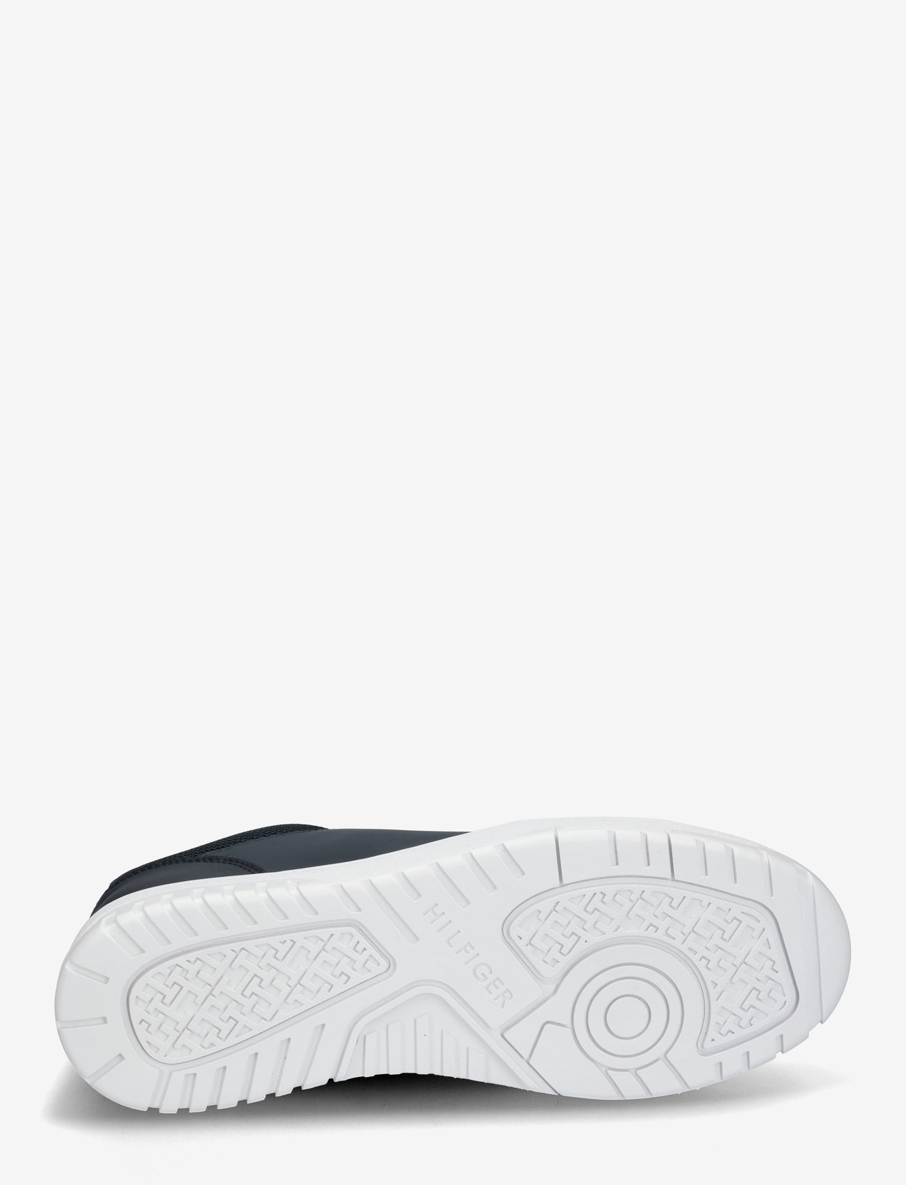 Tommy Hilfiger - TH BASKET CORE LTH PINPERF - niedriger schnitt - desert sky - 4