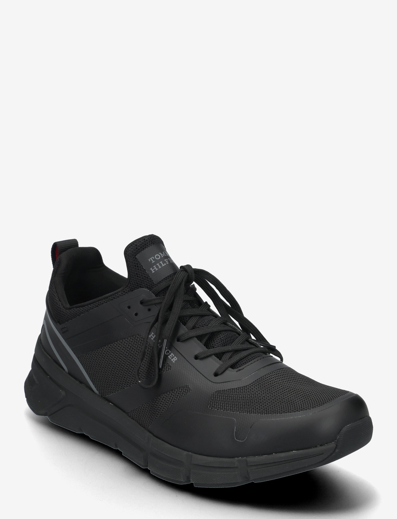 Tommy Hilfiger - MODERN COMFORT RUN MIX - lave sneakers - black - 0