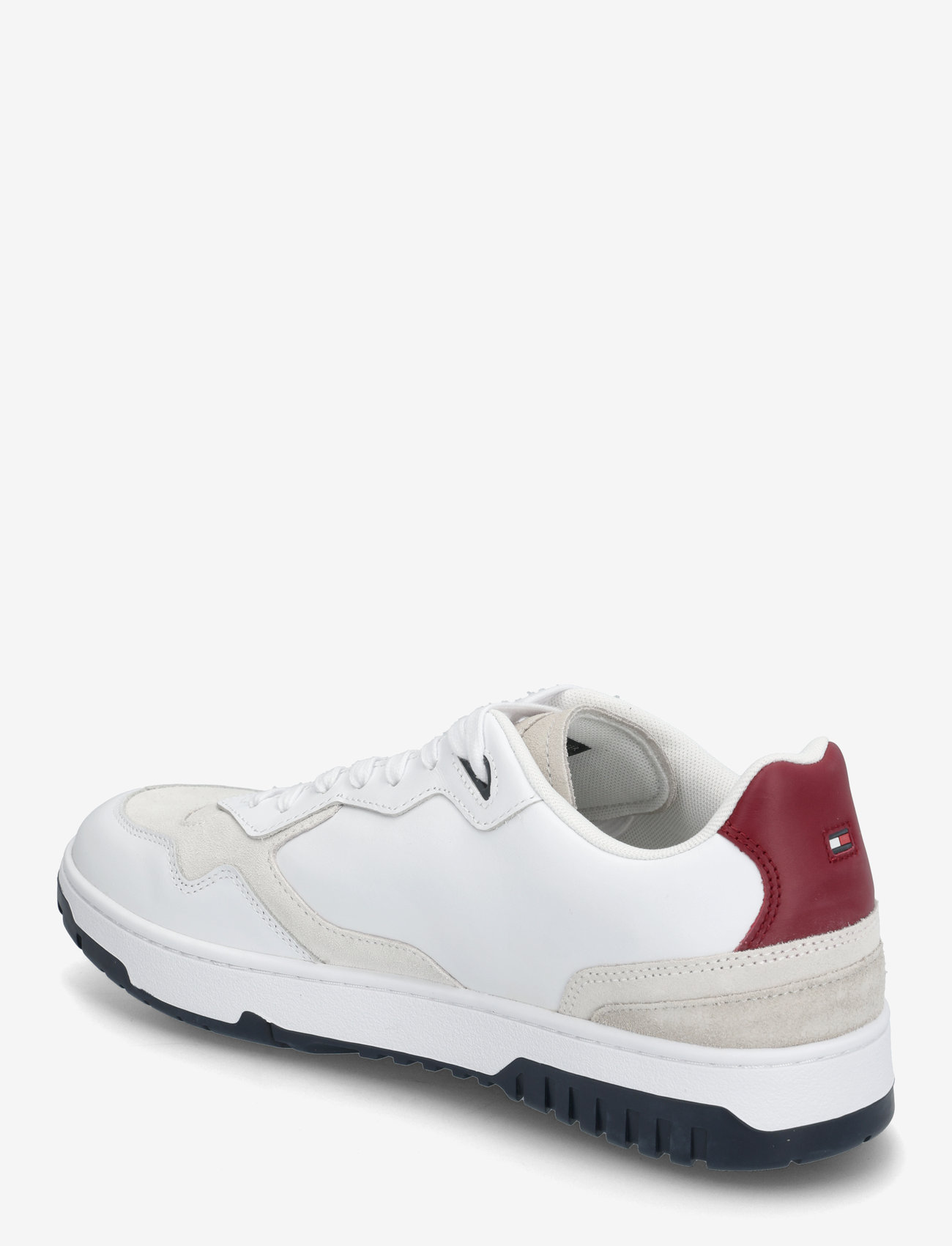 Tommy Hilfiger - TH BASKET BETTER RWB LTH - niedriger schnitt - white - 2