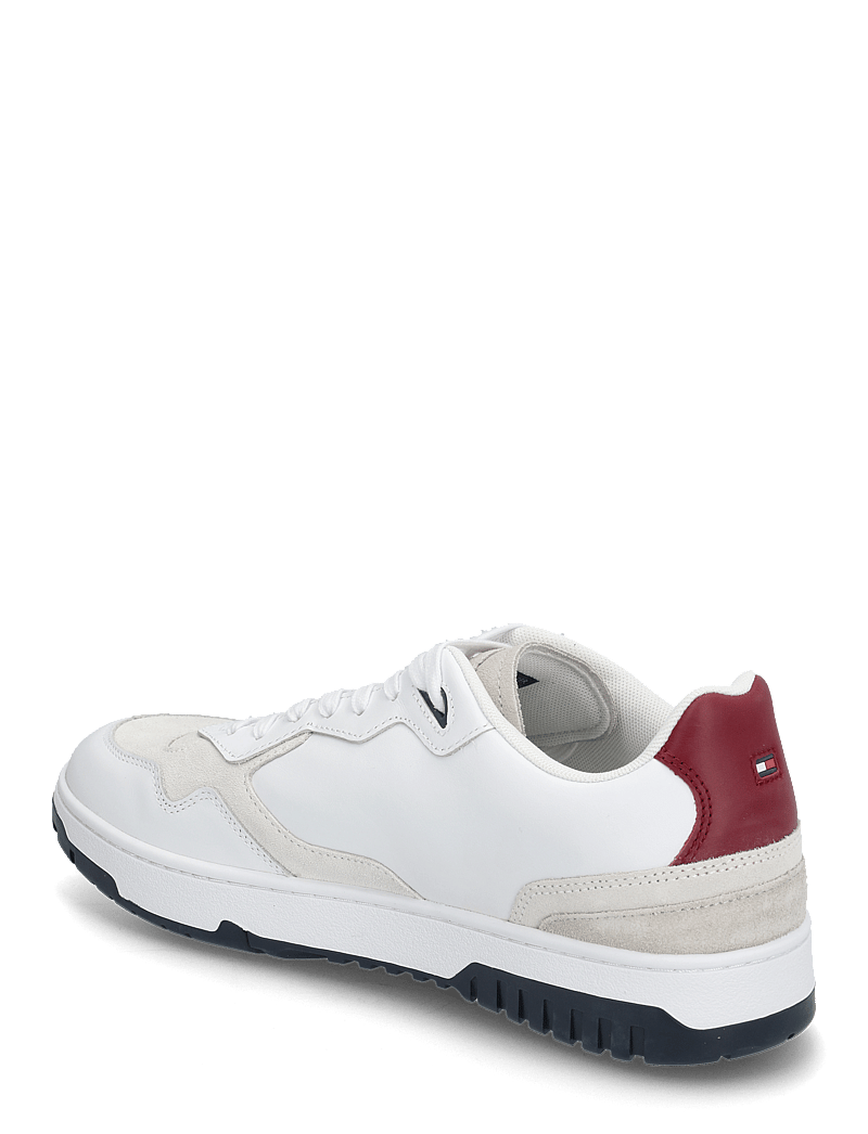 Tommy Hilfiger - TH BASKET BETTER RWB LTH - niedriger schnitt - white - 2