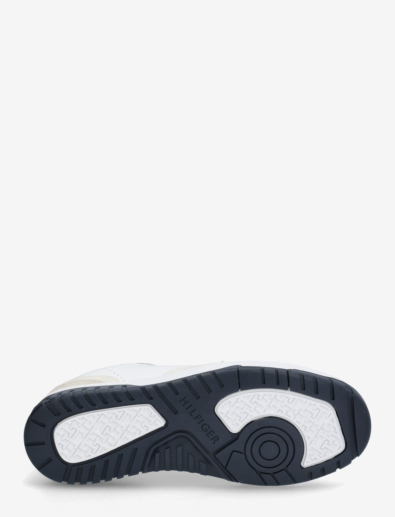 Tommy Hilfiger - TH BASKET BETTER RWB LTH - niedriger schnitt - white - 4