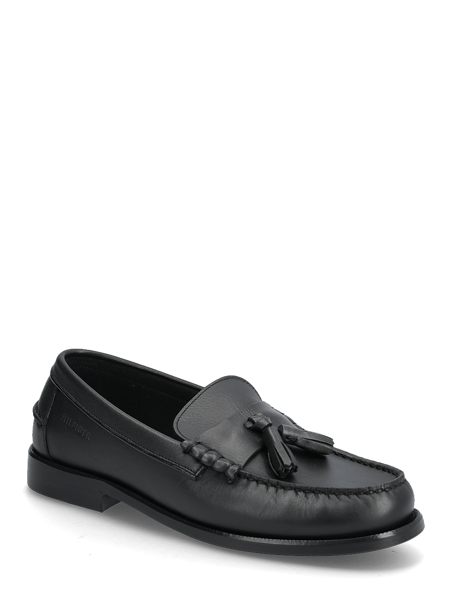 Tommy Hilfiger - HILFIGER TASSEL LTH LOAFER - shop by occasion - black - 0
