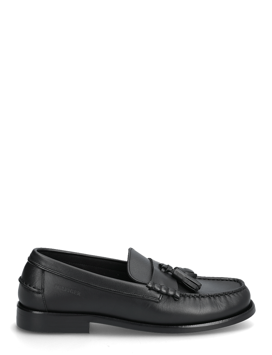 Tommy Hilfiger - HILFIGER TASSEL LTH LOAFER - shop by occasion - black - 1