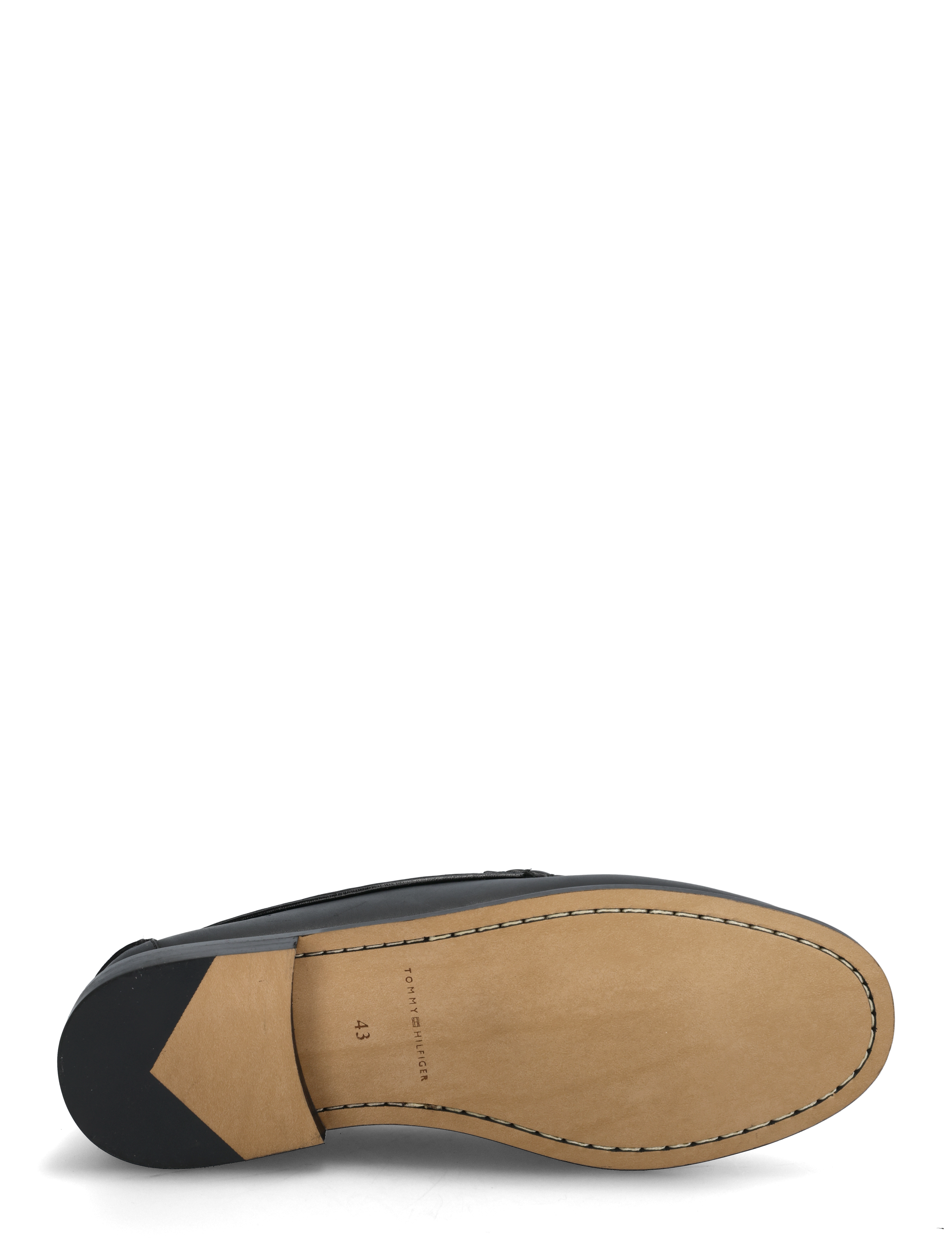 Tommy Hilfiger - HILFIGER TASSEL LTH LOAFER - black - 4