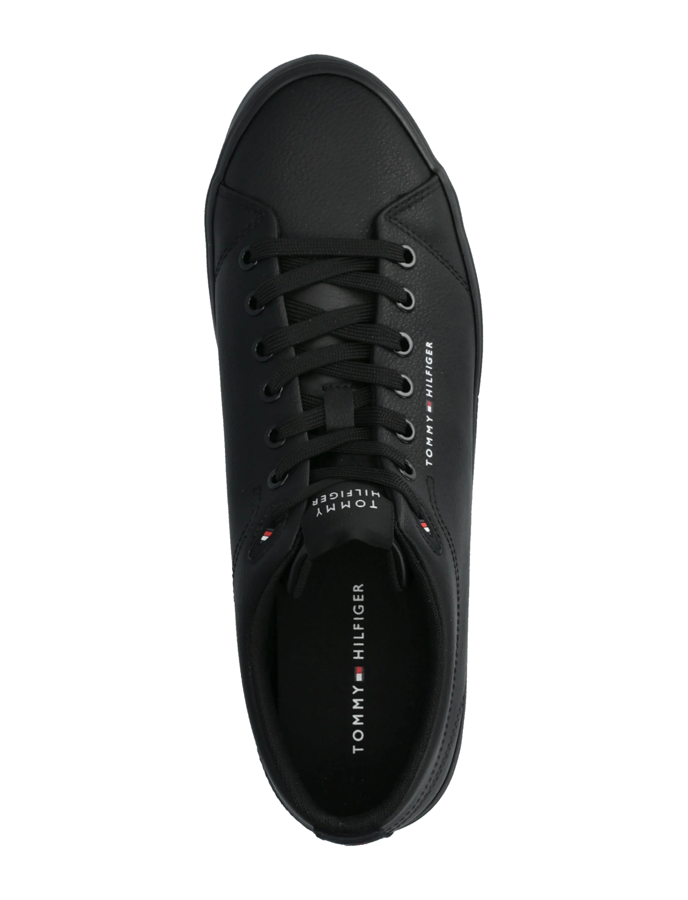 Tommy Hilfiger - TH HI VULC CORE LOW LTH II ESS - niedriger schnitt - triple black - 3