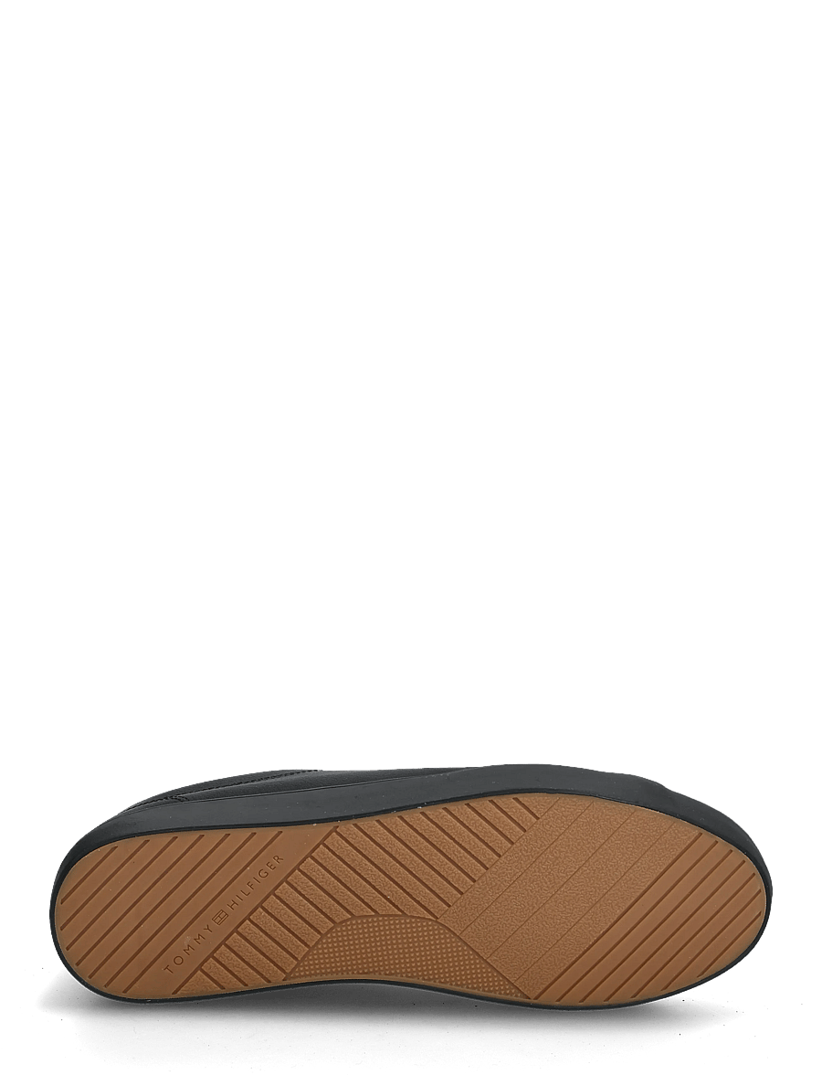 Tommy Hilfiger - TH HI VULC CORE LOW LTH II ESS - madala säärega - triple black - 4