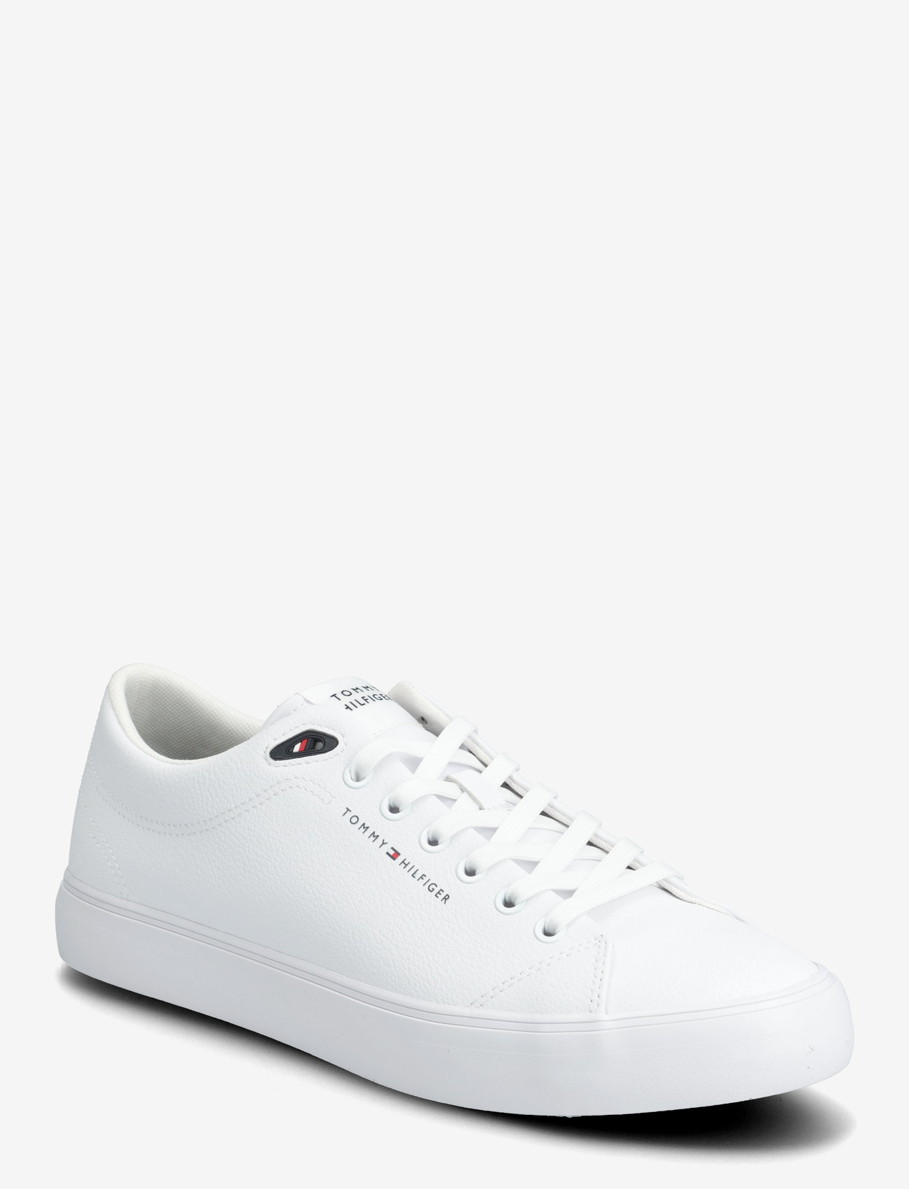 Tommy Hilfiger - TH HI VULC CORE LOW LTH II ESS - niedriger schnitt - white - 0