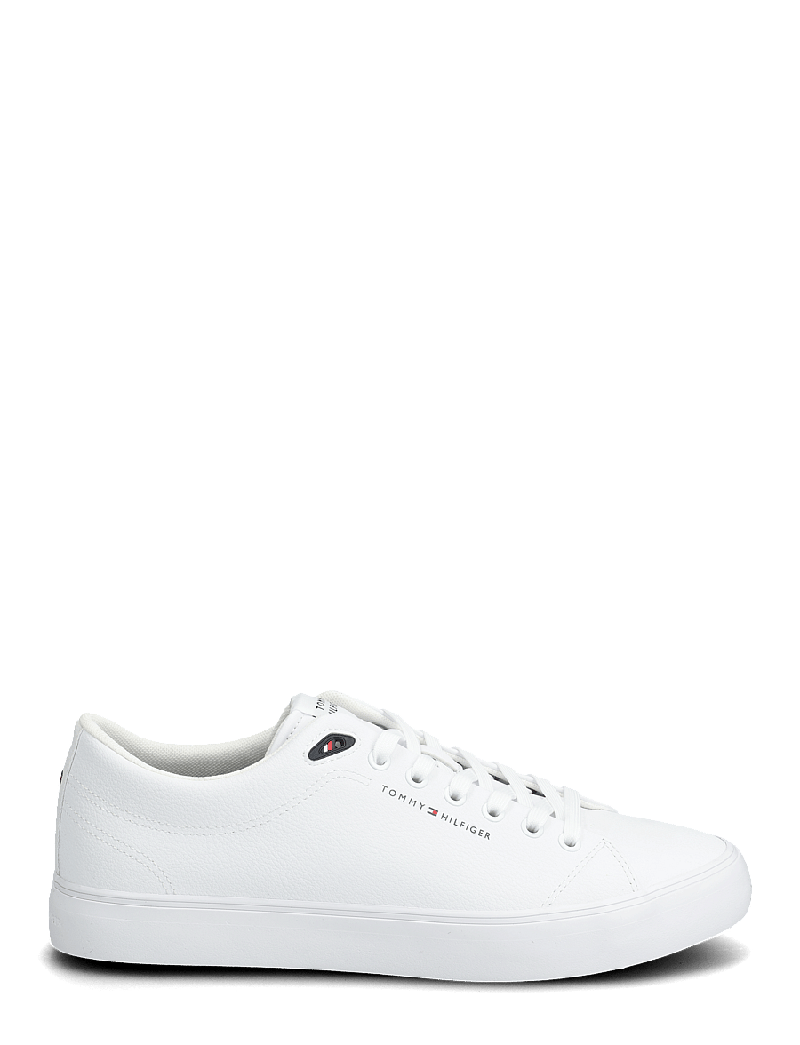 Tommy Hilfiger - TH HI VULC CORE LOW LTH II ESS - madala säärega - white - 1