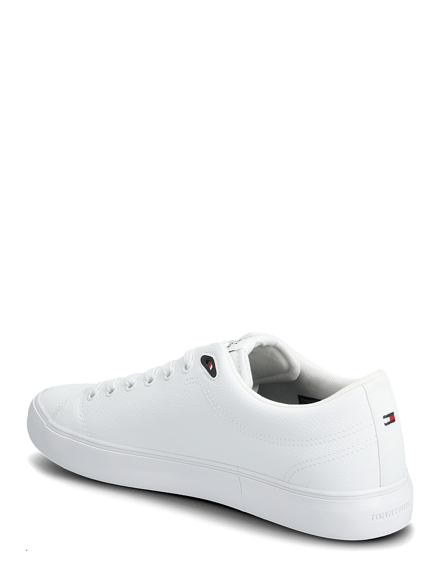 Tommy Hilfiger - TH HI VULC CORE LOW LTH II ESS - madala säärega - white - 2