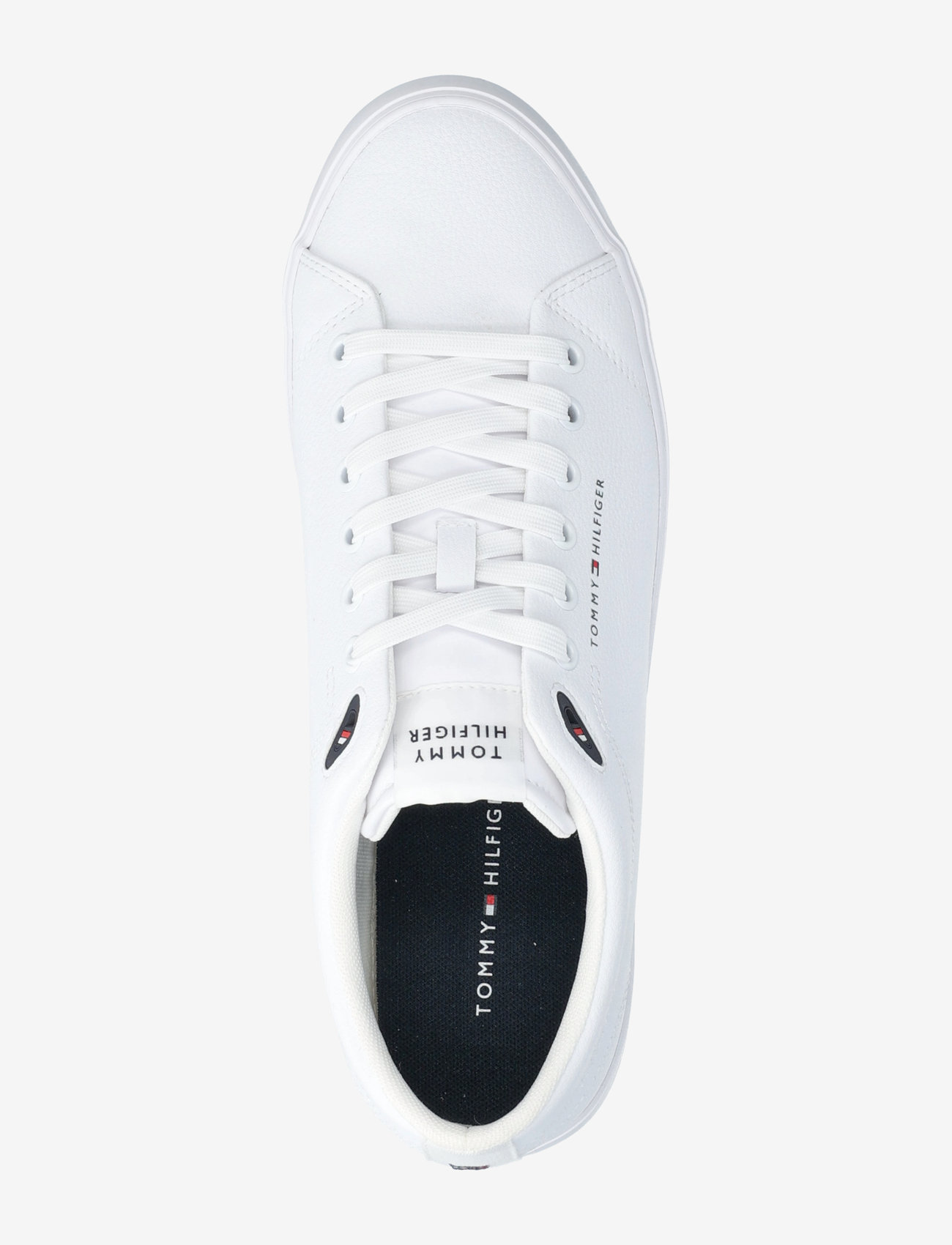 Tommy Hilfiger - TH HI VULC CORE LOW LTH II ESS - niedriger schnitt - white - 3