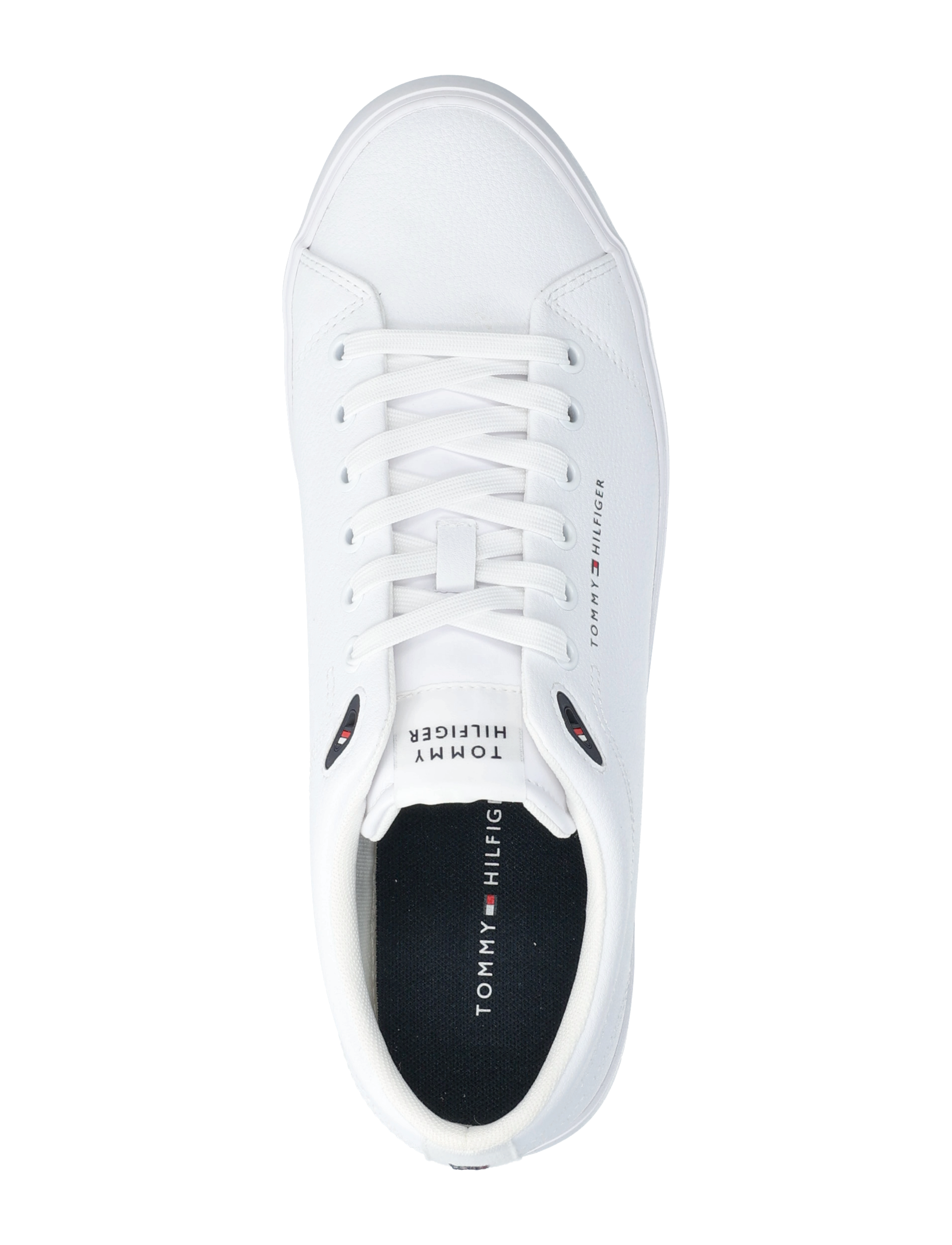 Tommy Hilfiger - TH HI VULC CORE LOW LTH II ESS - niedriger schnitt - white - 3