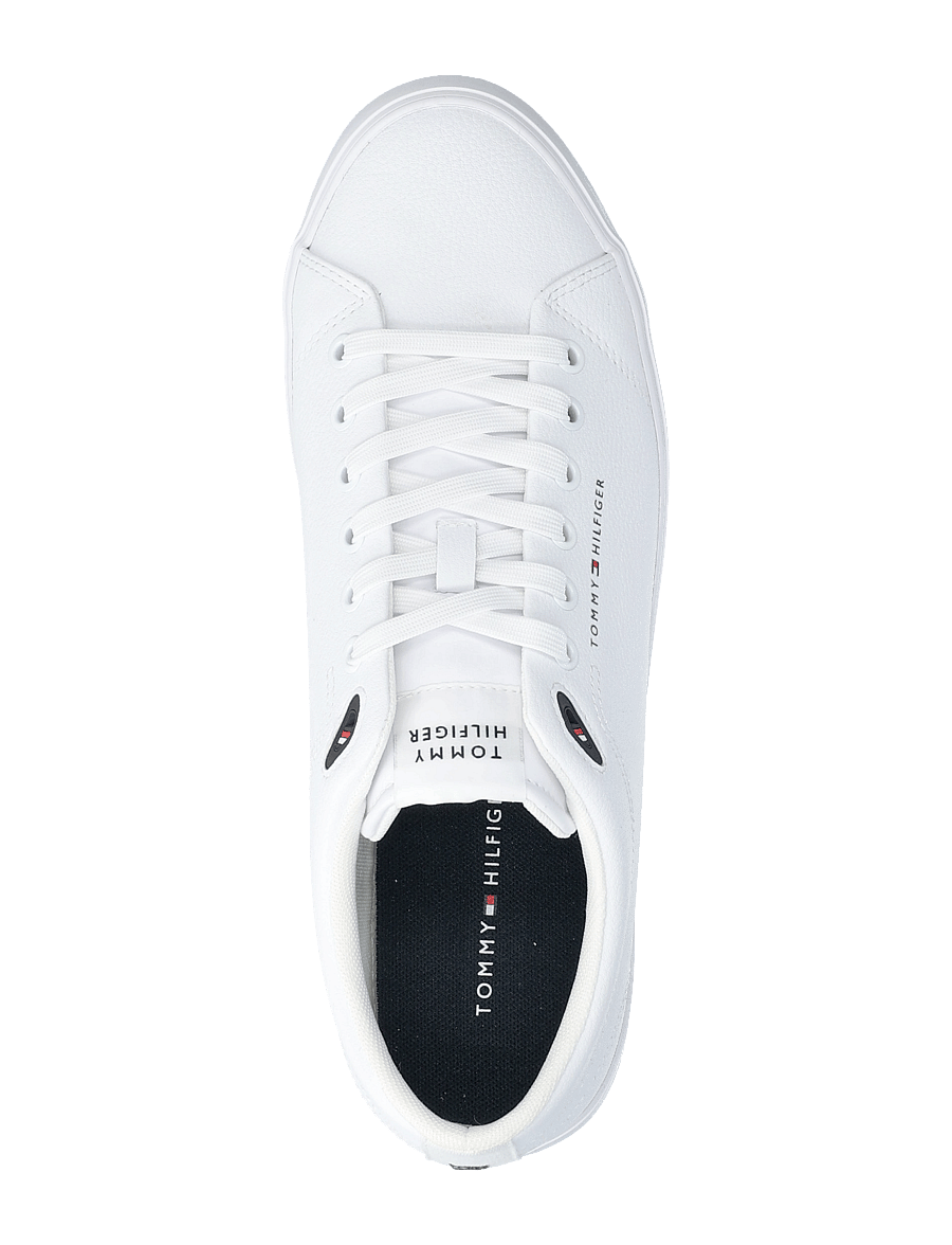 Tommy Hilfiger - TH HI VULC CORE LOW LTH II ESS - madala säärega - white - 3