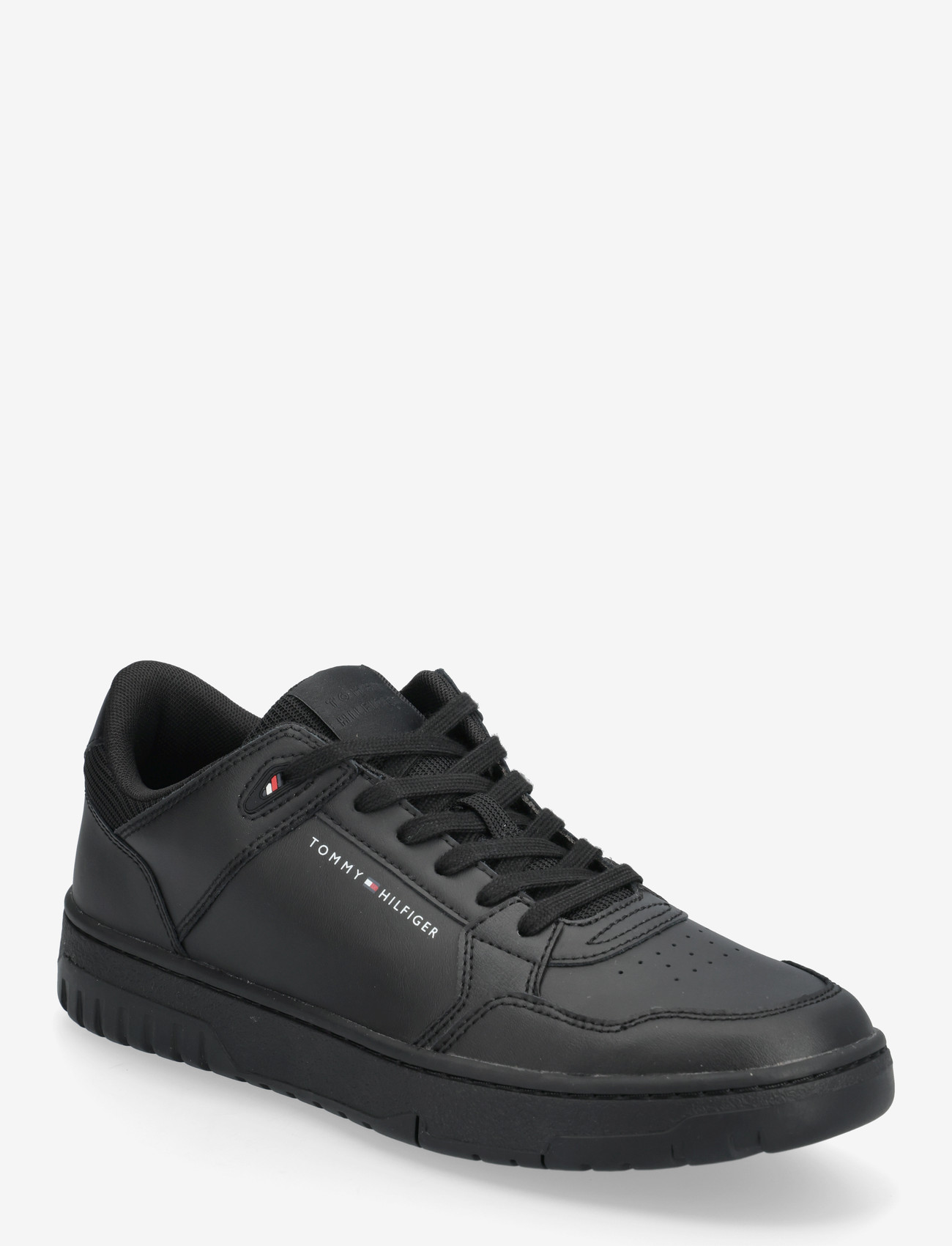Tommy Hilfiger - TH BASKET CORE LITE LTH MIX - lave sneakers - black - 0