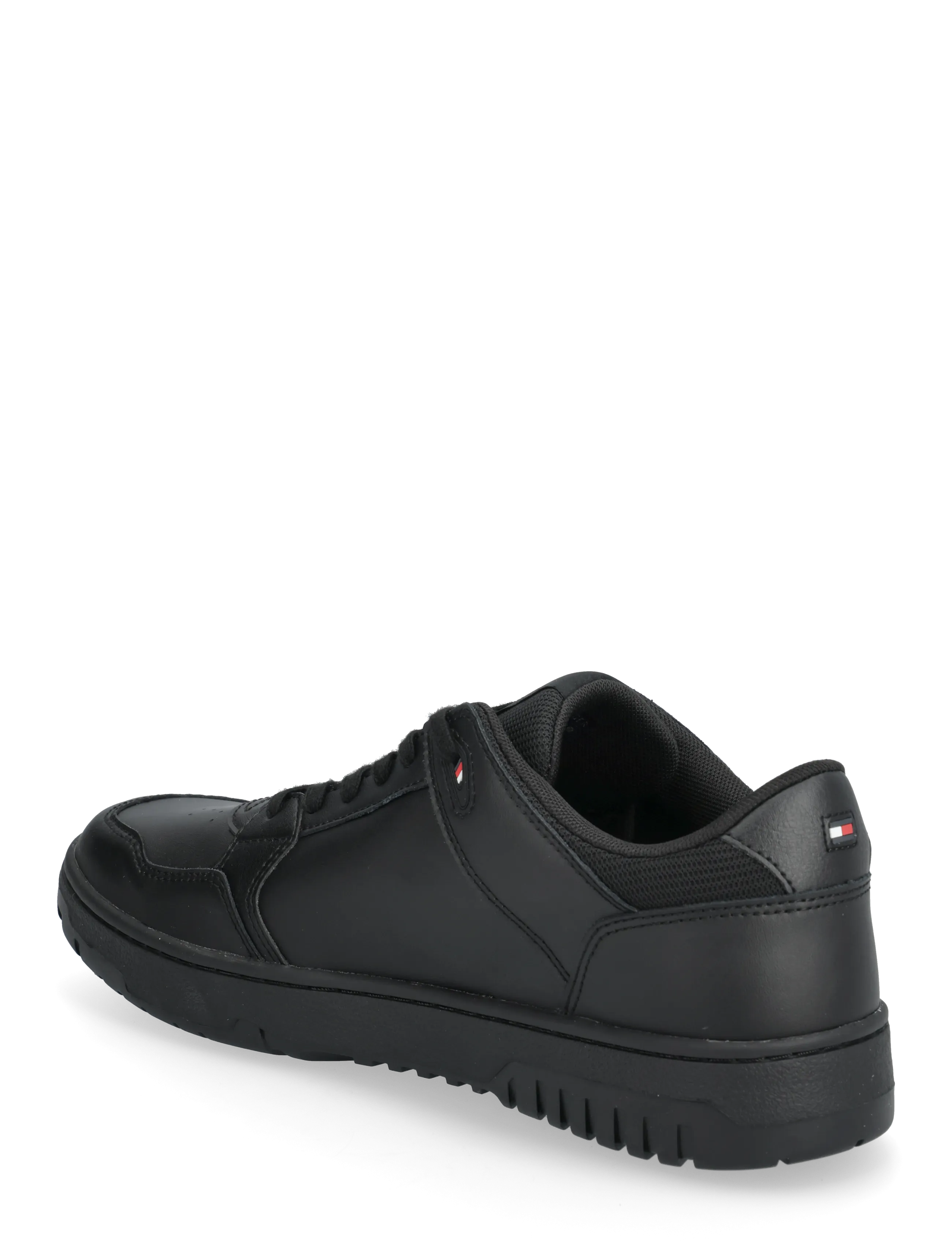 Tommy Hilfiger - TH BASKET CORE LITE LTH MIX - matalavartiset tennarit - black - 2