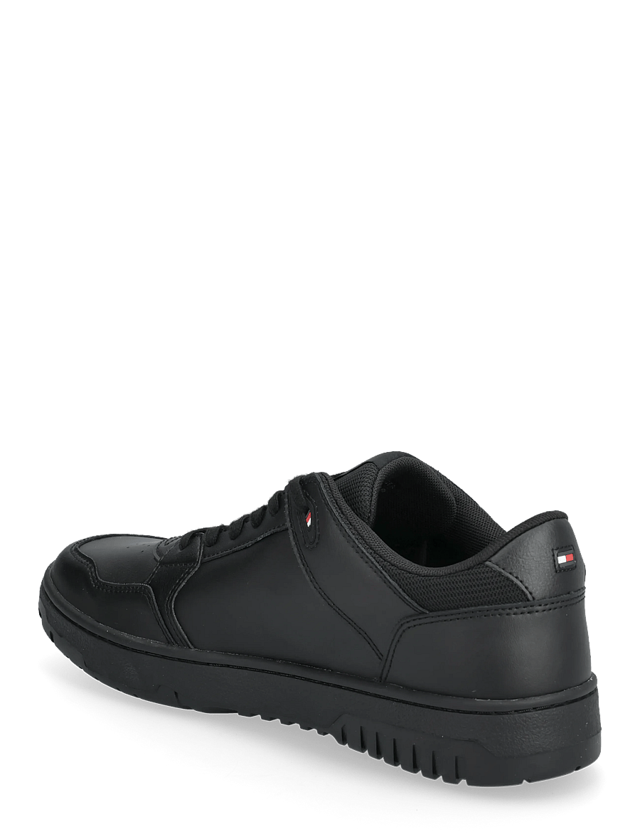 Tommy Hilfiger - TH BASKET CORE LITE LTH MIX - matalavartiset tennarit - black - 2