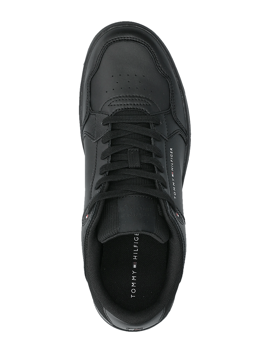 Tommy Hilfiger - TH BASKET CORE LITE LTH MIX - matalavartiset tennarit - black - 3