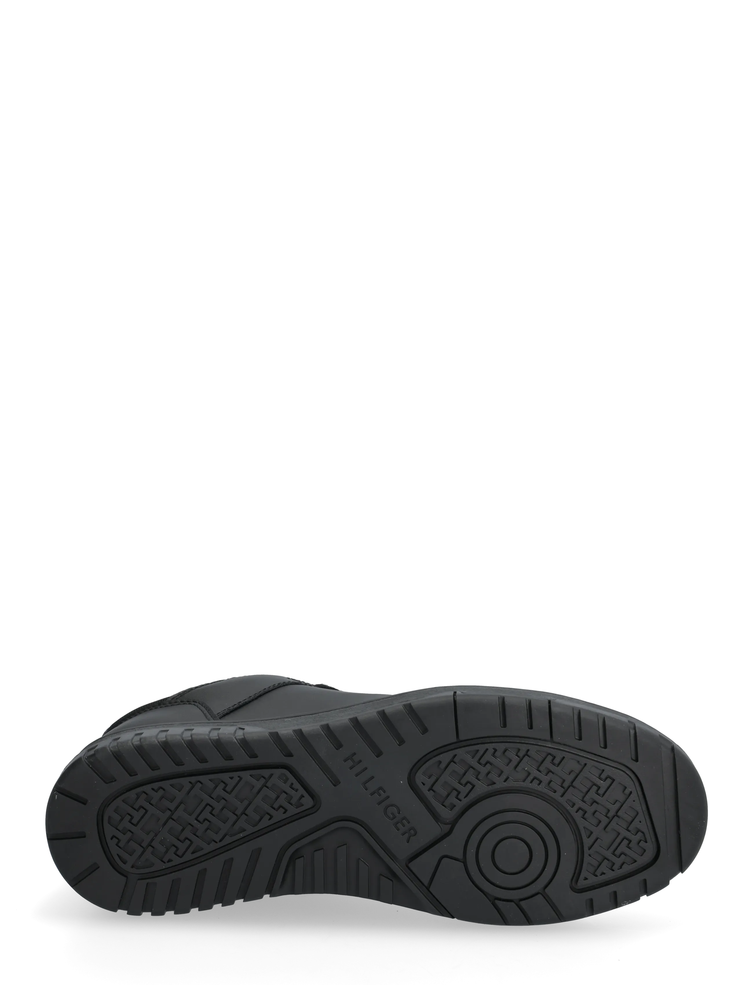 Tommy Hilfiger - TH BASKET CORE LITE LTH MIX - matalavartiset tennarit - black - 4