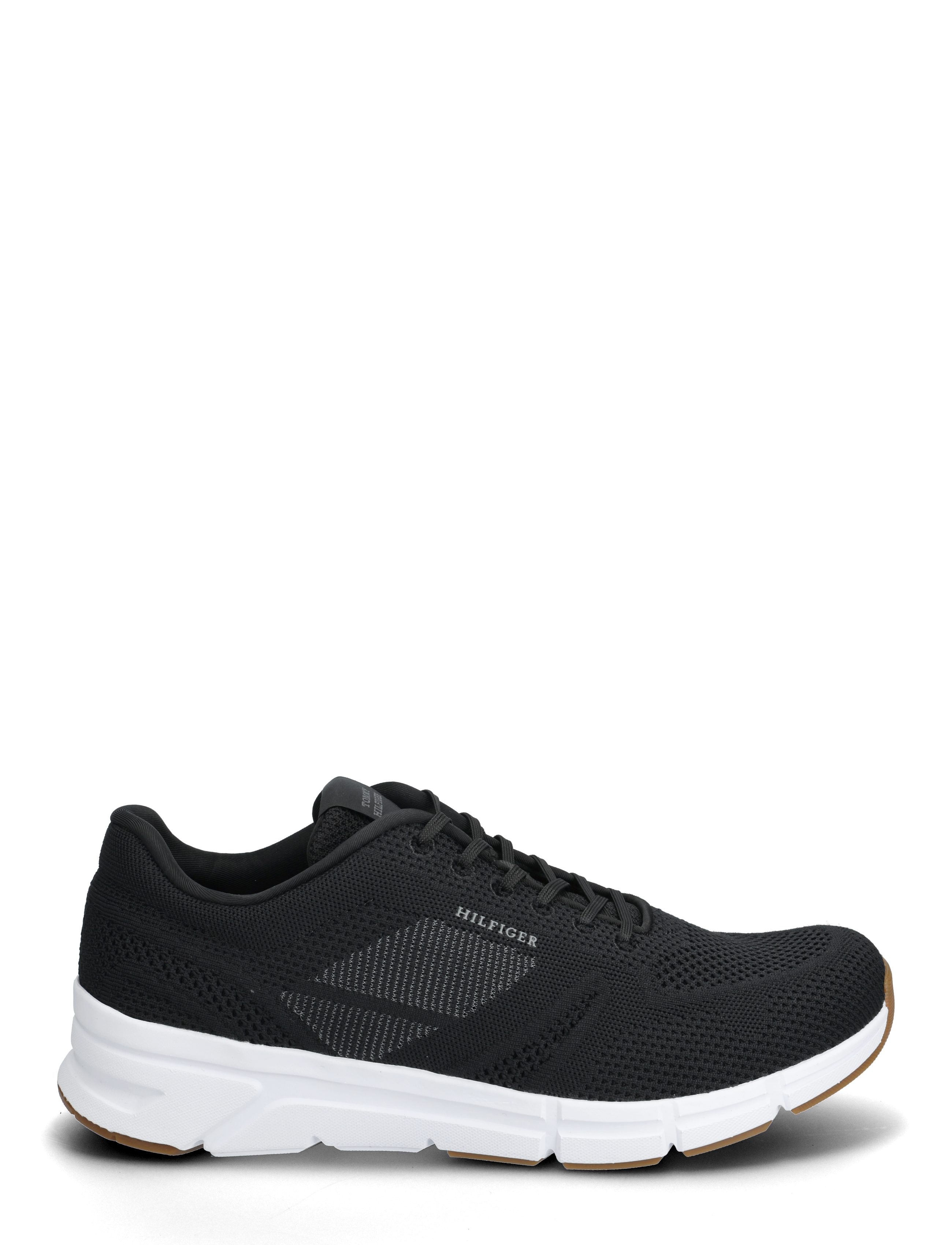 Tommy Hilfiger - MODERN COMFORT RUN KNIT - lave sneakers - black - 1