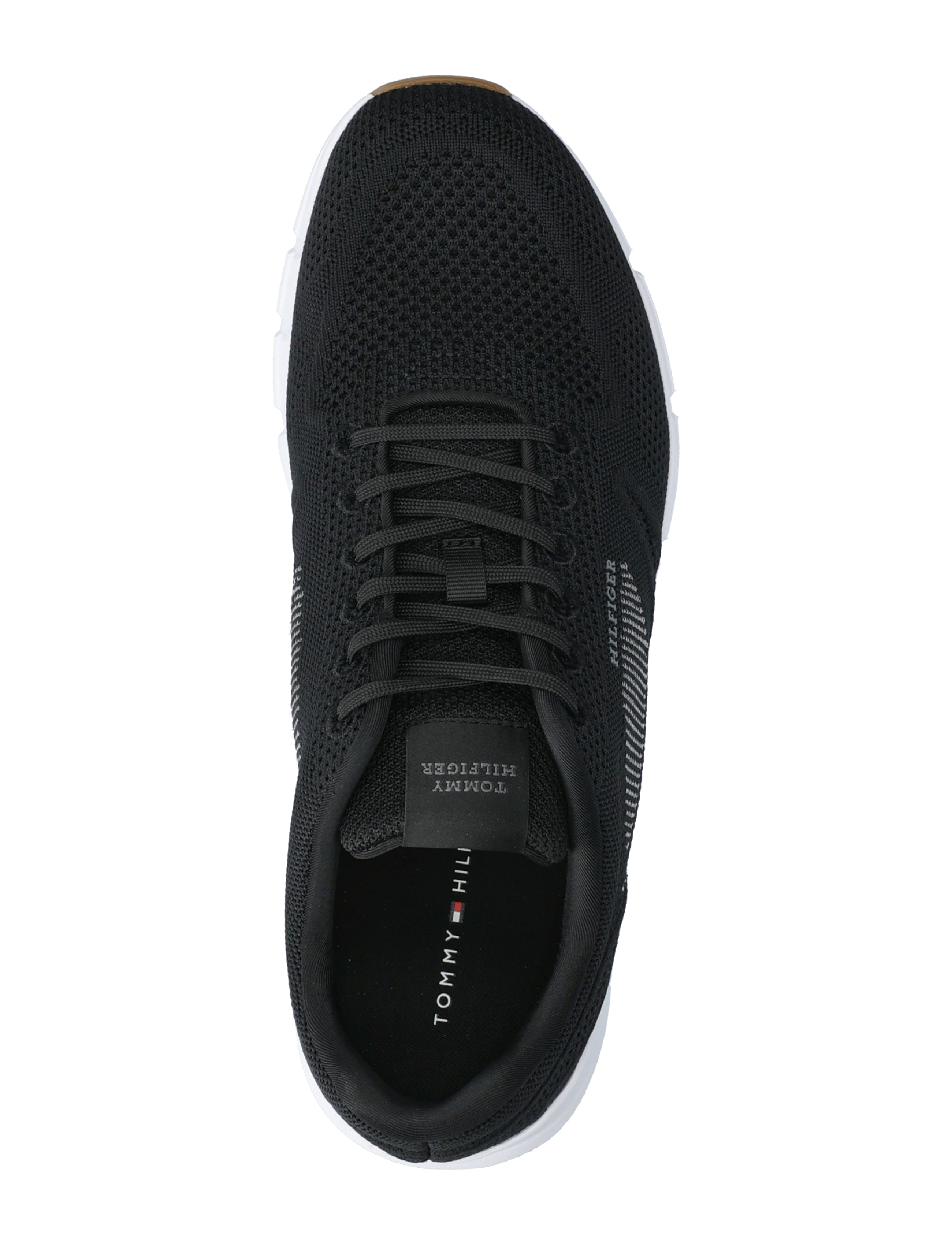 Tommy Hilfiger - MODERN COMFORT RUN KNIT - lave sneakers - black - 3