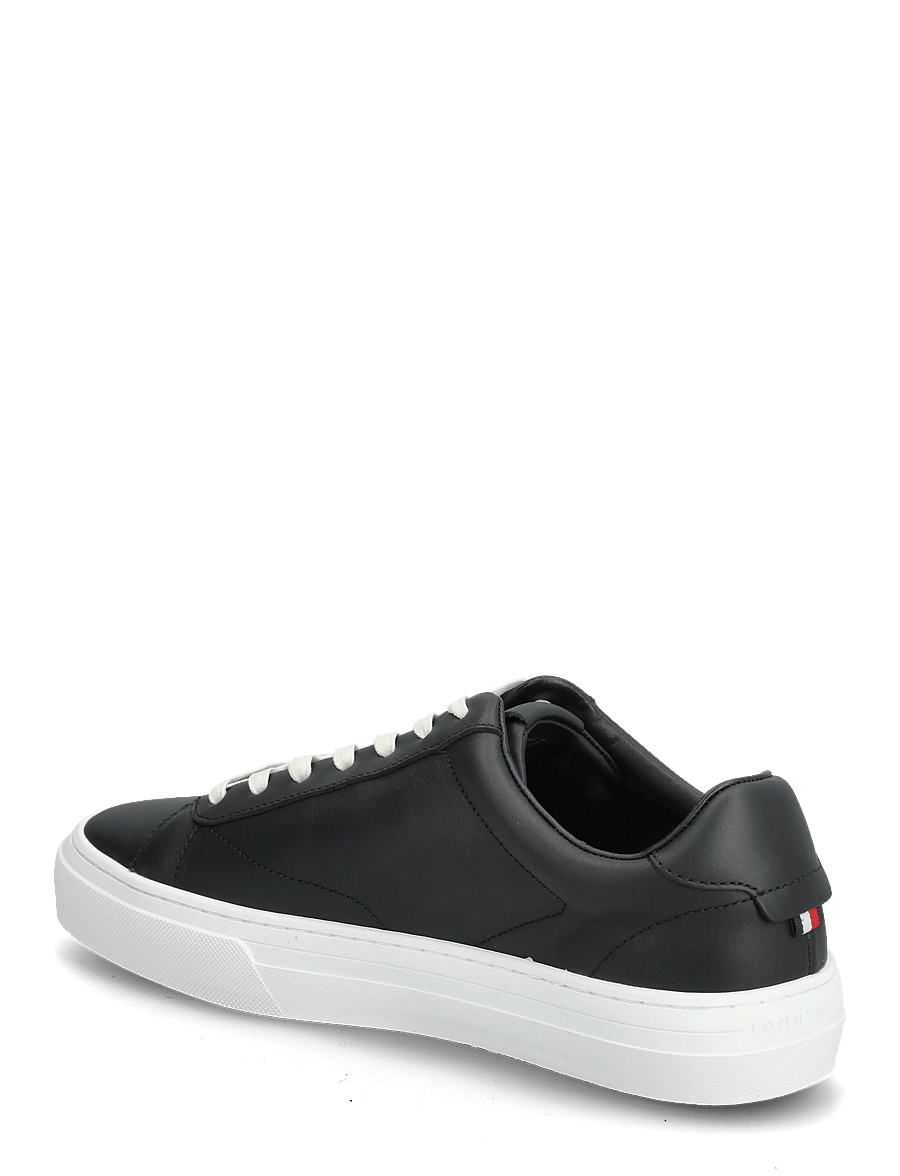 Tommy Hilfiger - PREMIUM DRESS CUPSOLE LTH - sneakersy niskie - black - 2