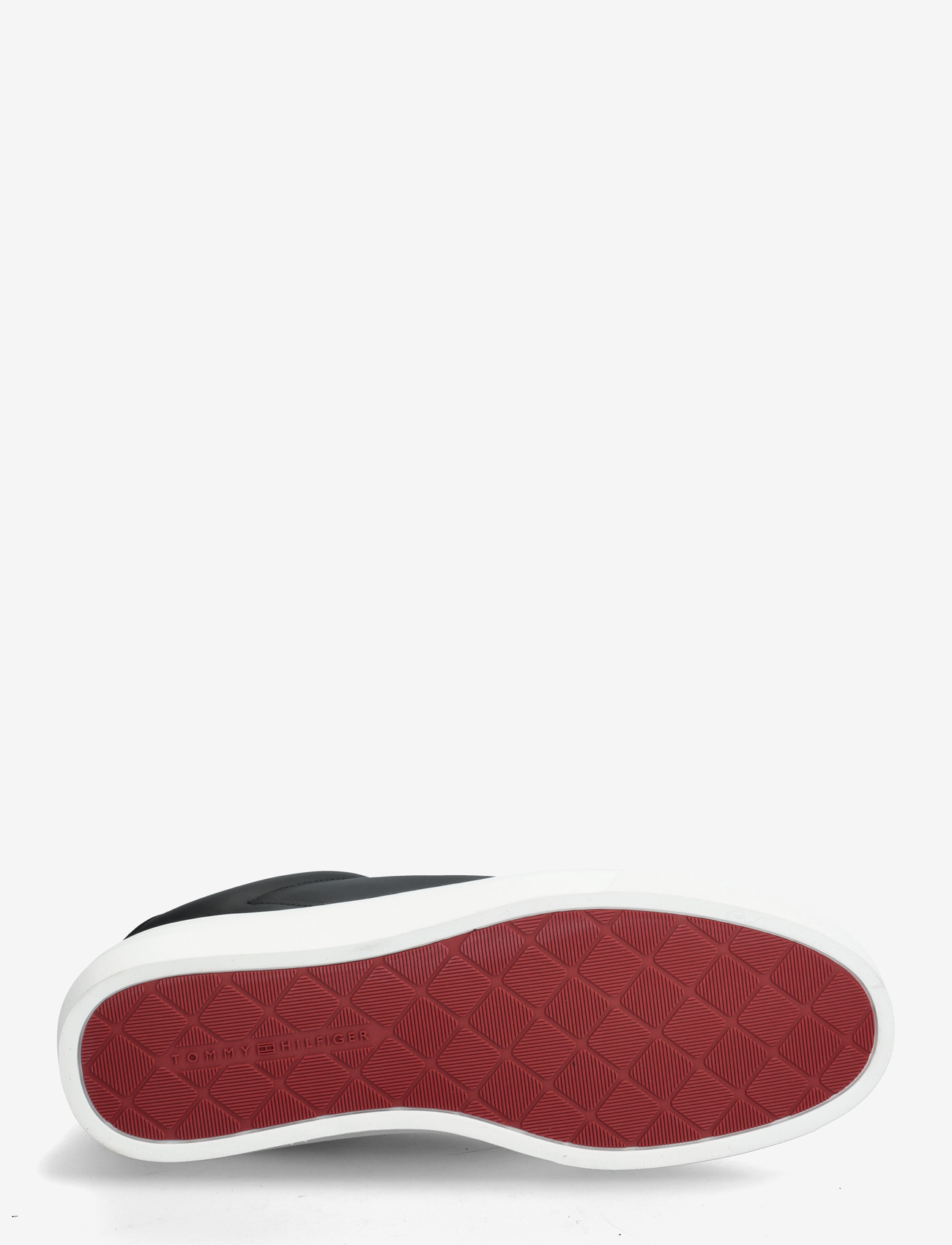 Tommy Hilfiger - PREMIUM DRESS CUPSOLE LTH - lave sneakers - black - 4