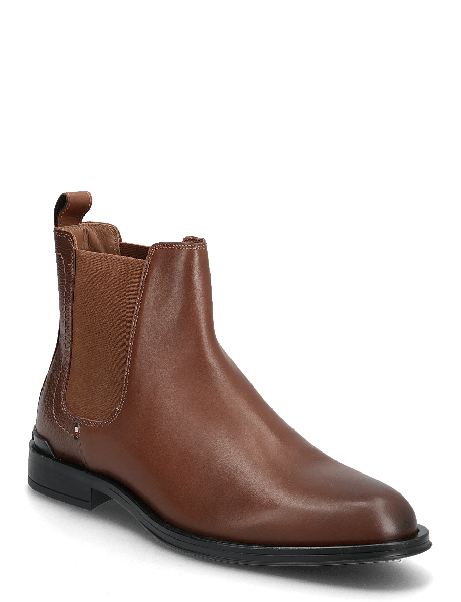 Tommy Hilfiger - CORPORATE HILFIGER LTH CHESLEA - chelsea boots - winter cognac - 0