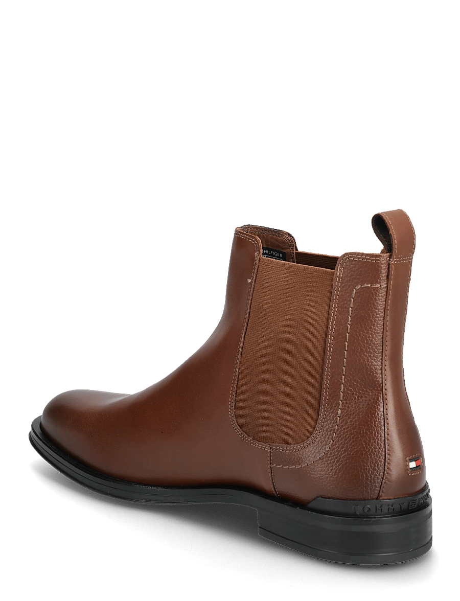 Tommy Hilfiger - CORPORATE HILFIGER LTH CHESLEA - chelsea boots - winter cognac - 2