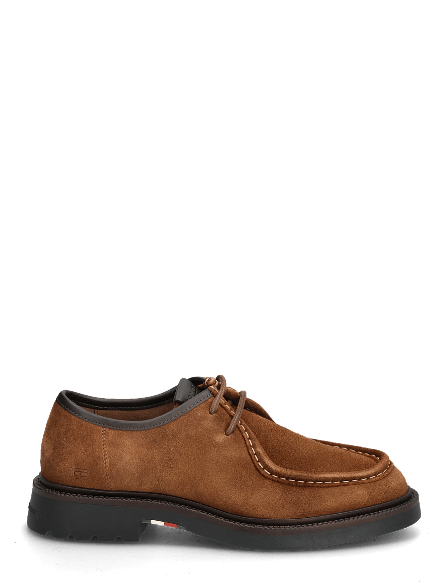 Tommy Hilfiger - HILFIGER COMFORT LWT SDE MOC TOE - buty typu derby - coconut grove - 1