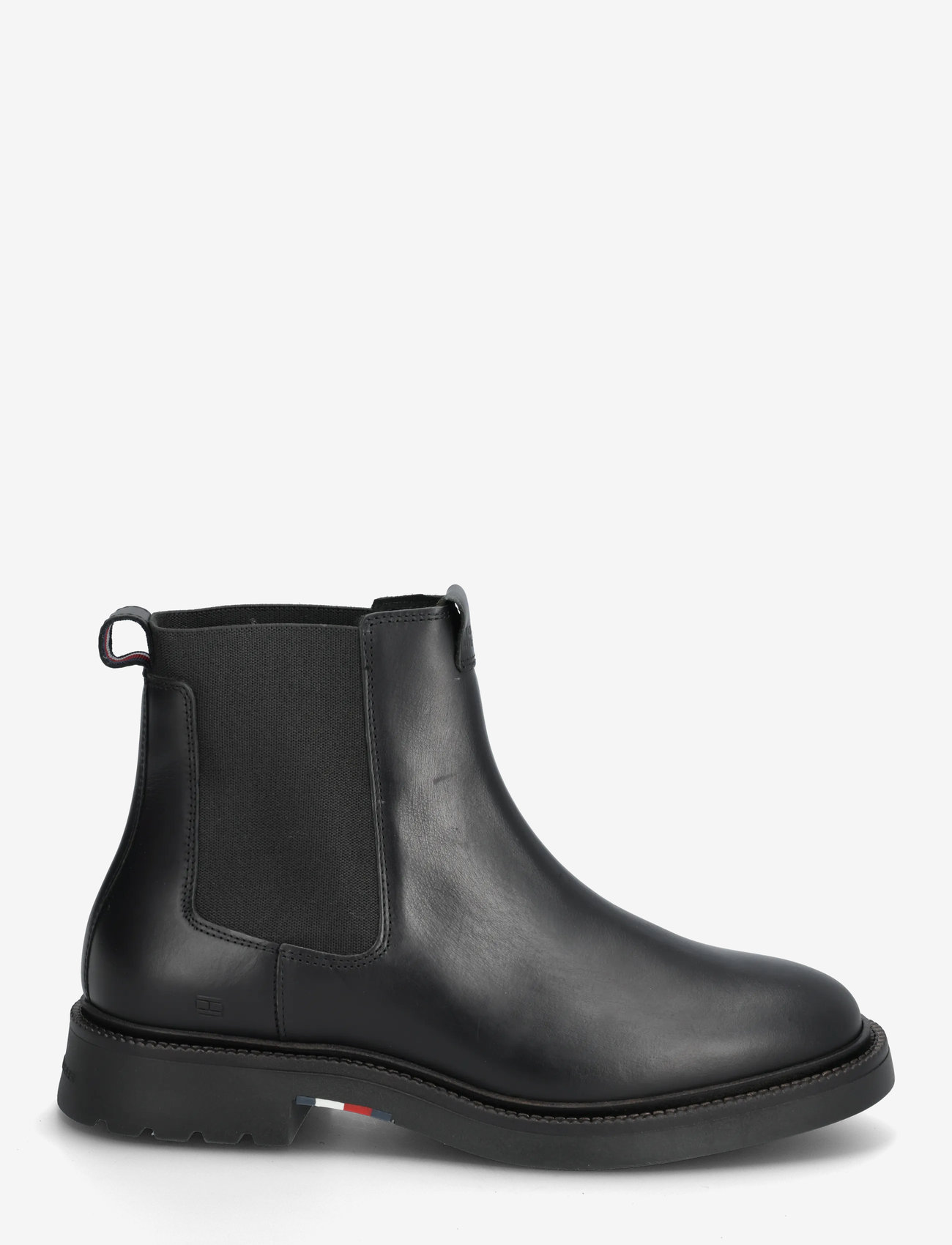 Tommy Hilfiger - HILFIGER COMFORT LWT LTH CHELSEA - chelsea boots - black - 1