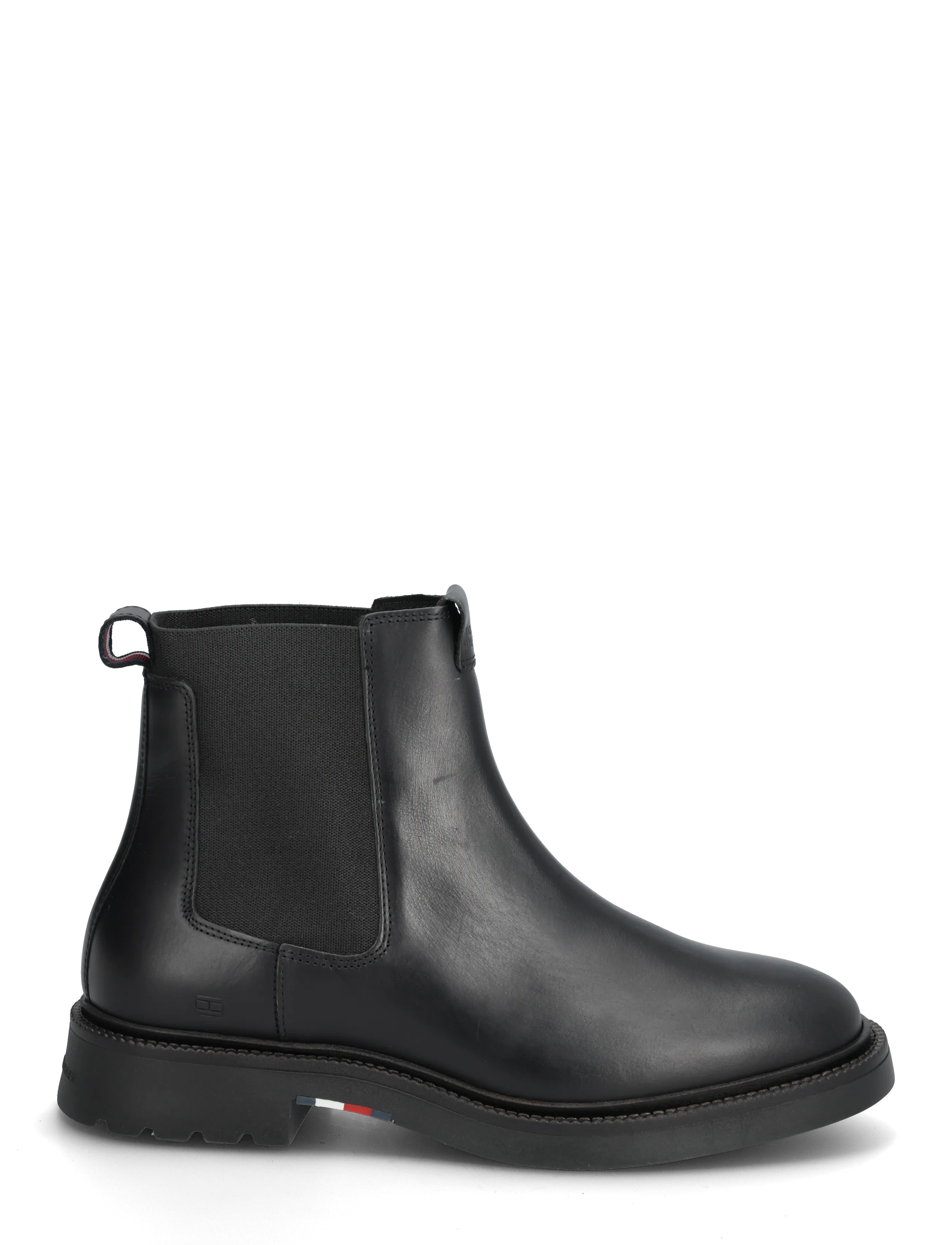 Tommy Hilfiger - HILFIGER COMFORT LWT LTH CHELSEA - chelsea boots - black - 1
