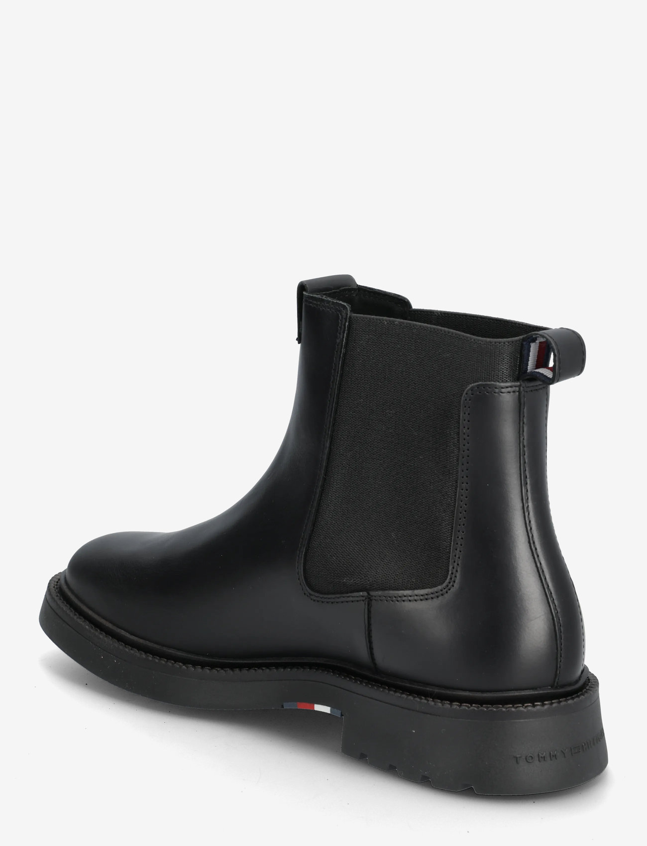 Tommy Hilfiger - HILFIGER COMFORT LWT LTH CHELSEA - chelsea boots - black - 2