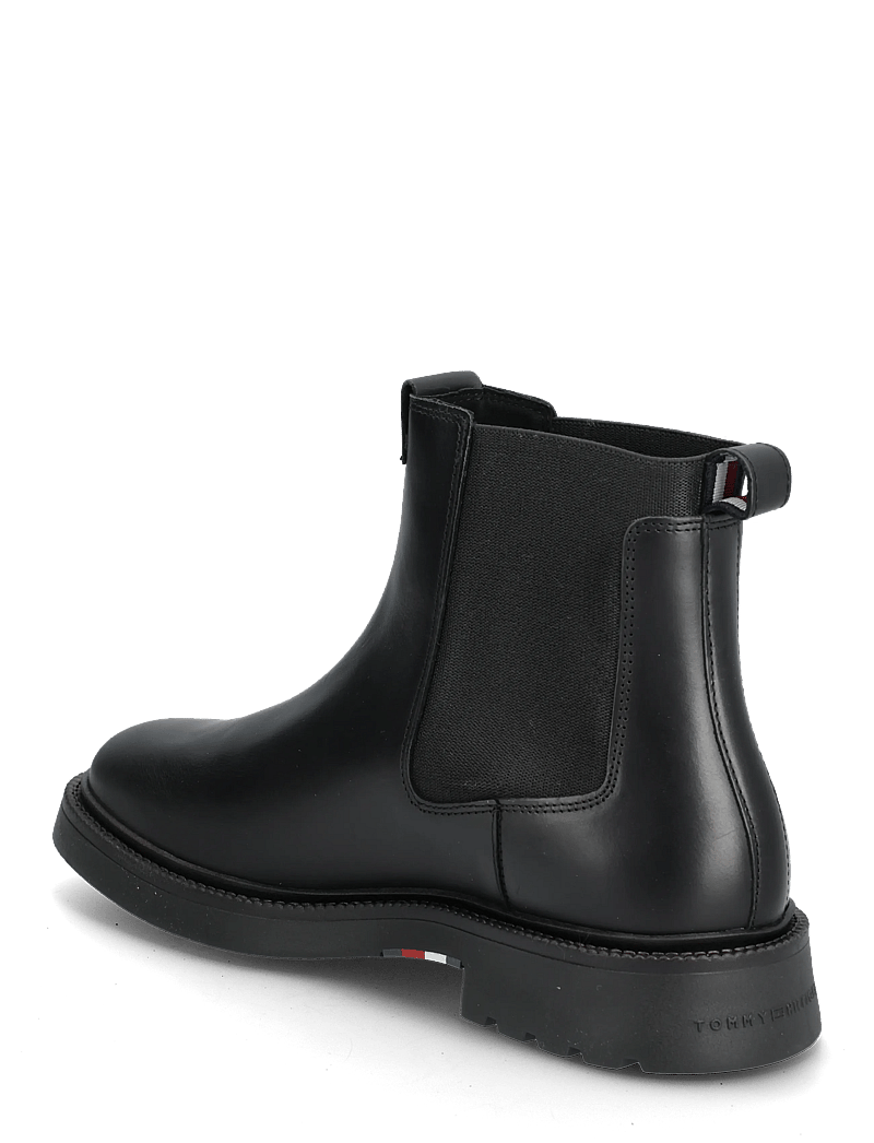 Tommy Hilfiger - HILFIGER COMFORT LWT LTH CHELSEA - chelsea boots - black - 2